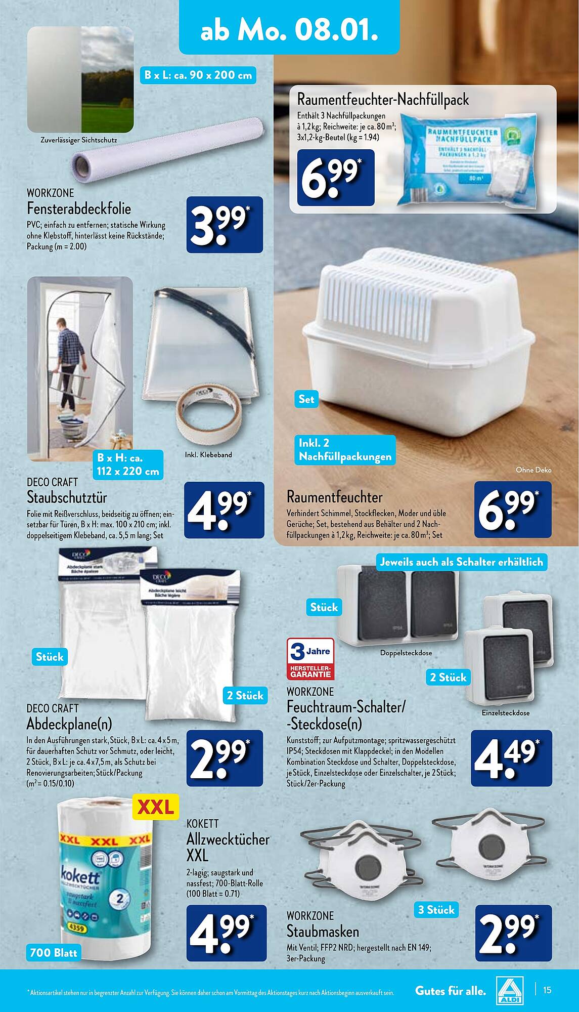 ALDI Nord Prospekt 8 – 13 Januar 2024 Seite 15