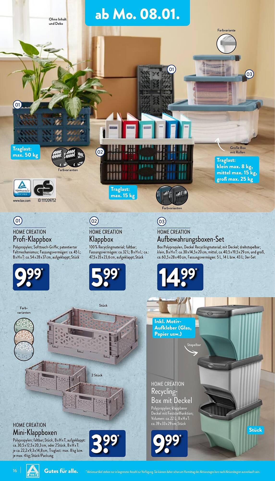 ALDI Nord Prospekt 8 – 13 Januar 2024 Seite 16