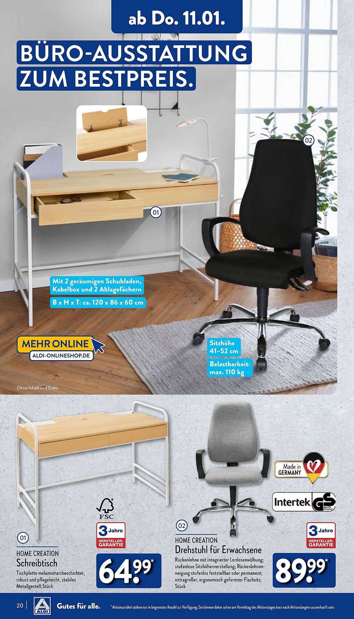 ALDI Nord Prospekt 8 – 13 Januar 2024 Seite 20