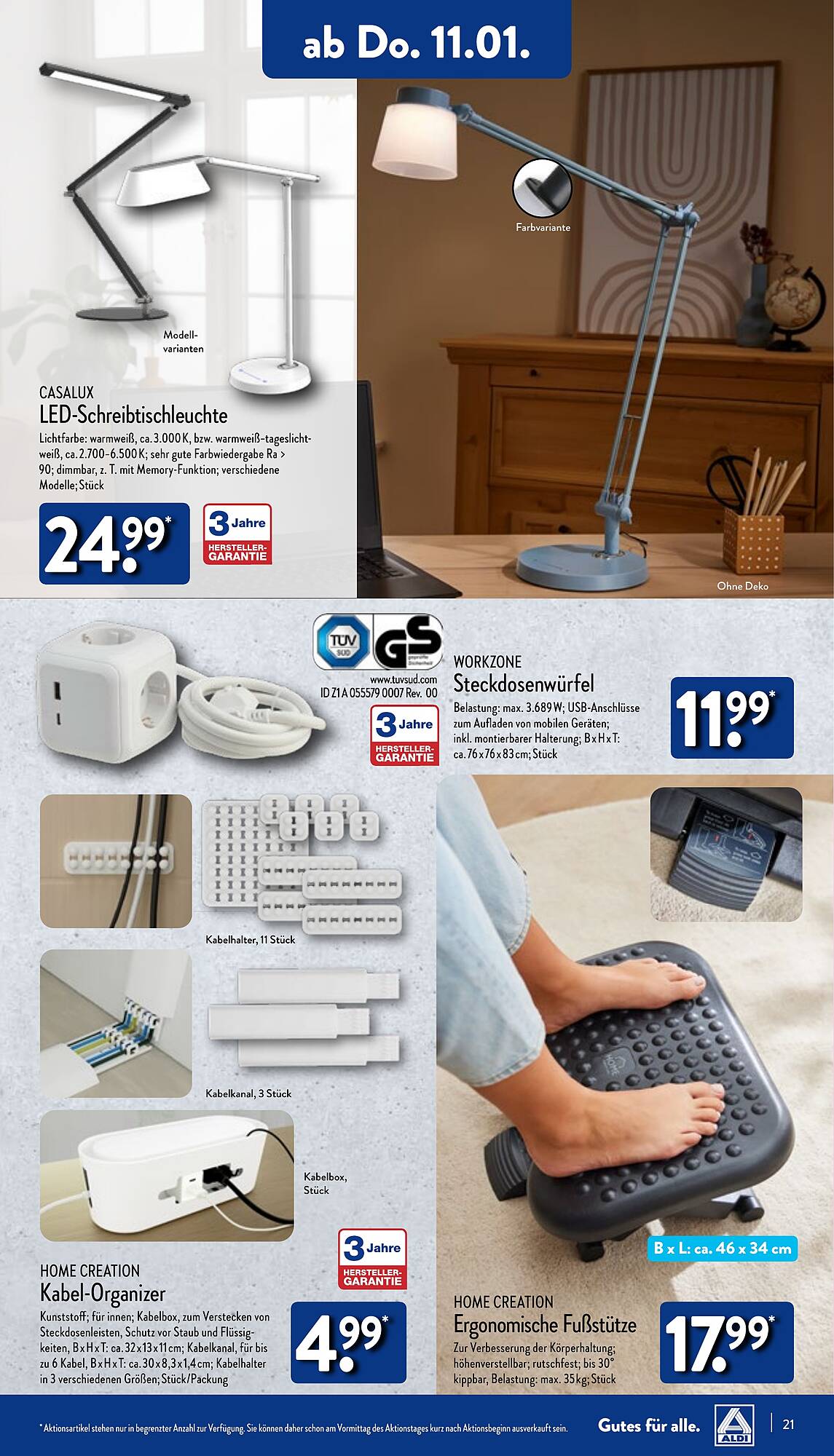 ALDI Nord Prospekt 8 – 13 Januar 2024 Seite 21