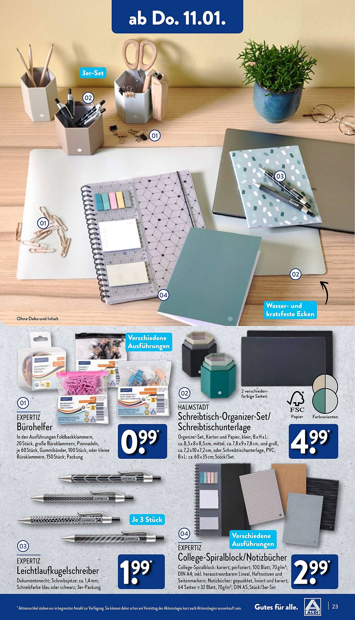 ALDI Nord Prospekt 8 – 13 Januar 2024 Seite 23