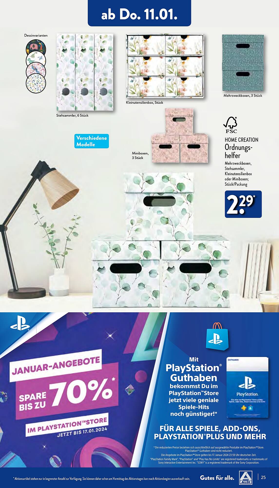 ALDI Nord Prospekt 8 – 13 Januar 2024 Seite 25