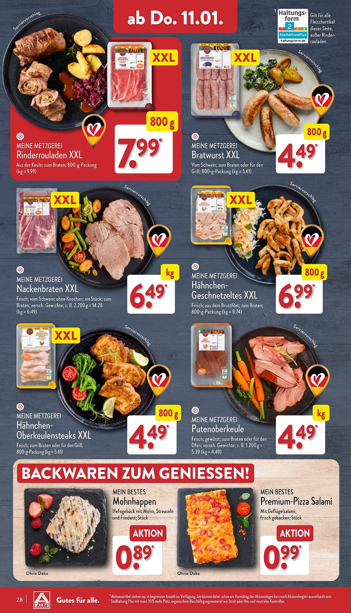 ALDI Nord Prospekt 8 – 13 Januar 2024 Seite 28