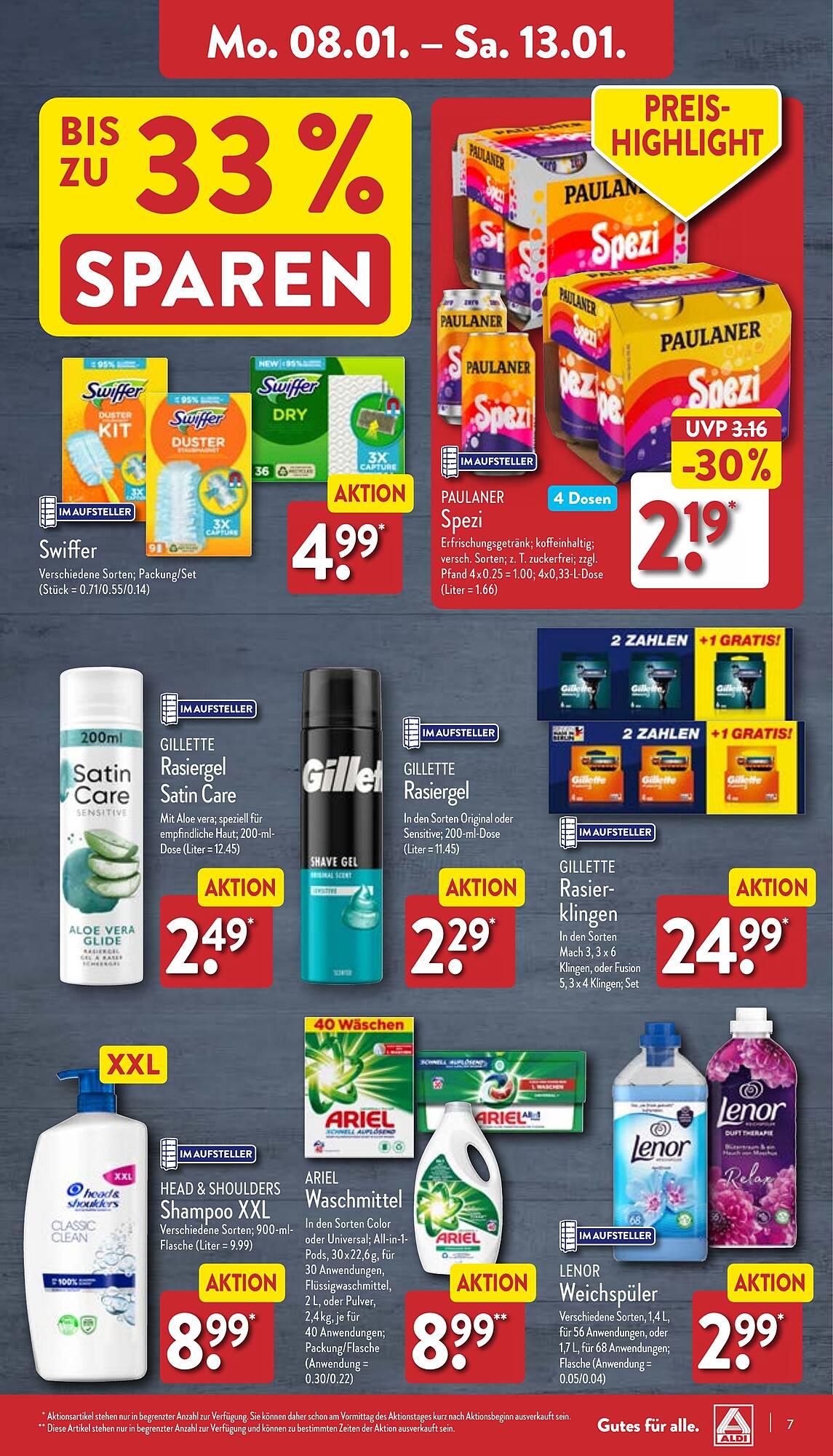 ALDI Nord Prospekt 8 – 13 Januar 2024 Seite 7