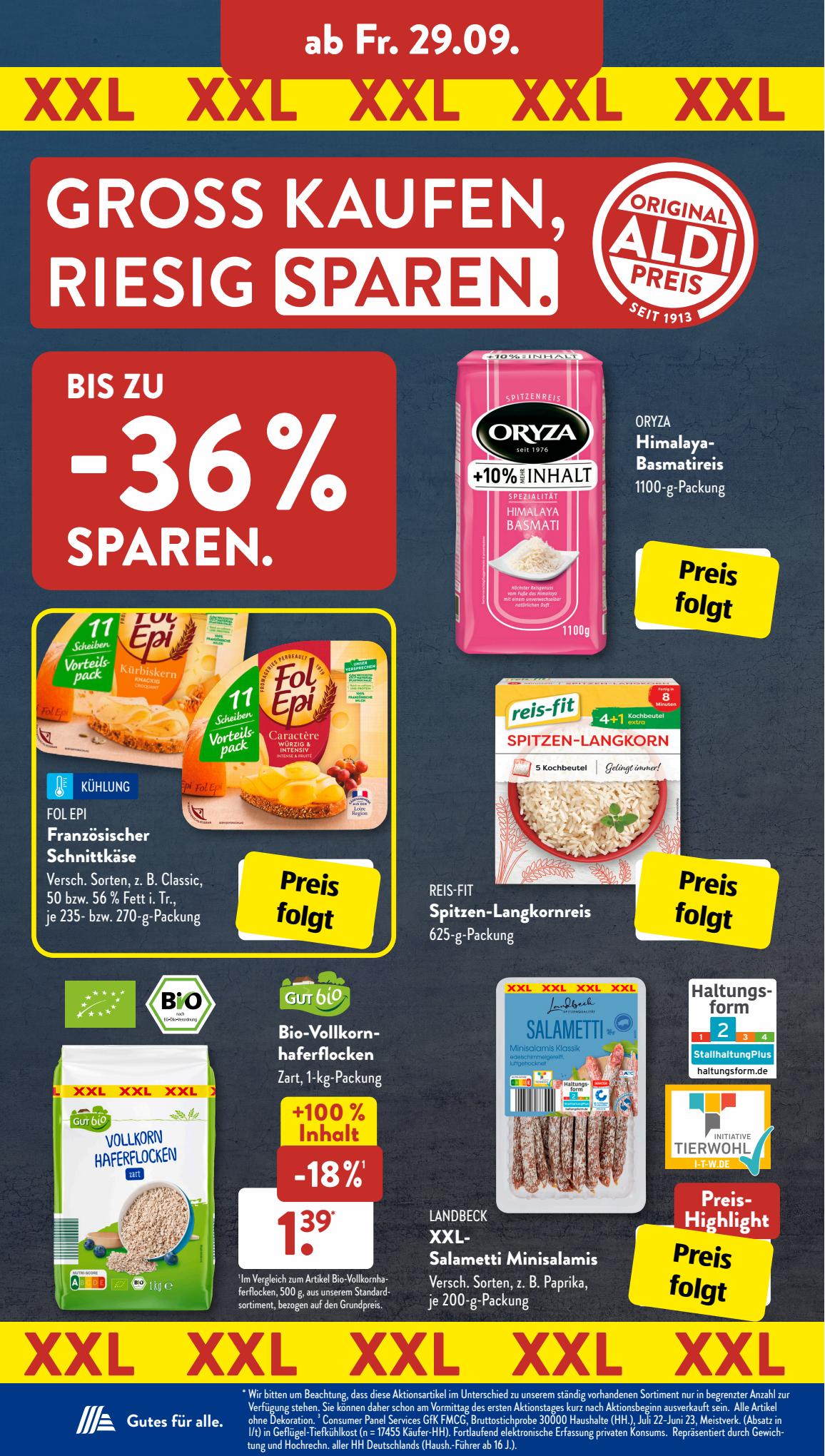 ALDI Süd Prospekt 10 – 13 September 2023 Seite 23