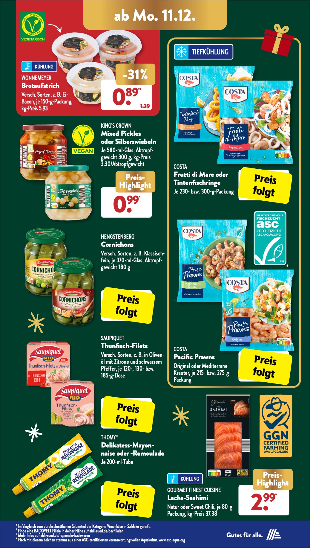 ALDI Süd Prospekt 11 – 16 Dezember 2023 Seite 10