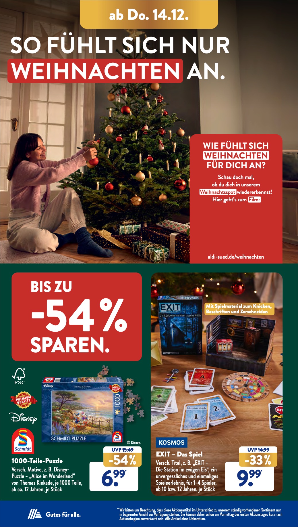ALDI Süd Prospekt 11 – 16 Dezember 2023 Seite 22