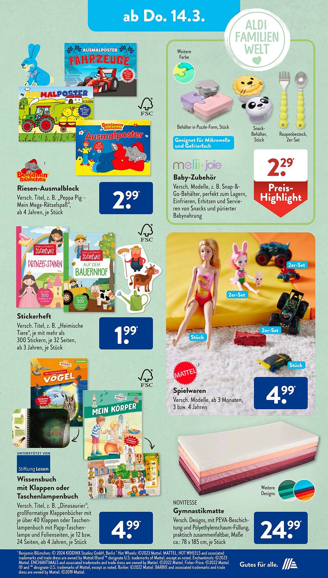 ALDI Süd Prospekt 11 – 16 Marsch 2024 Seite 10