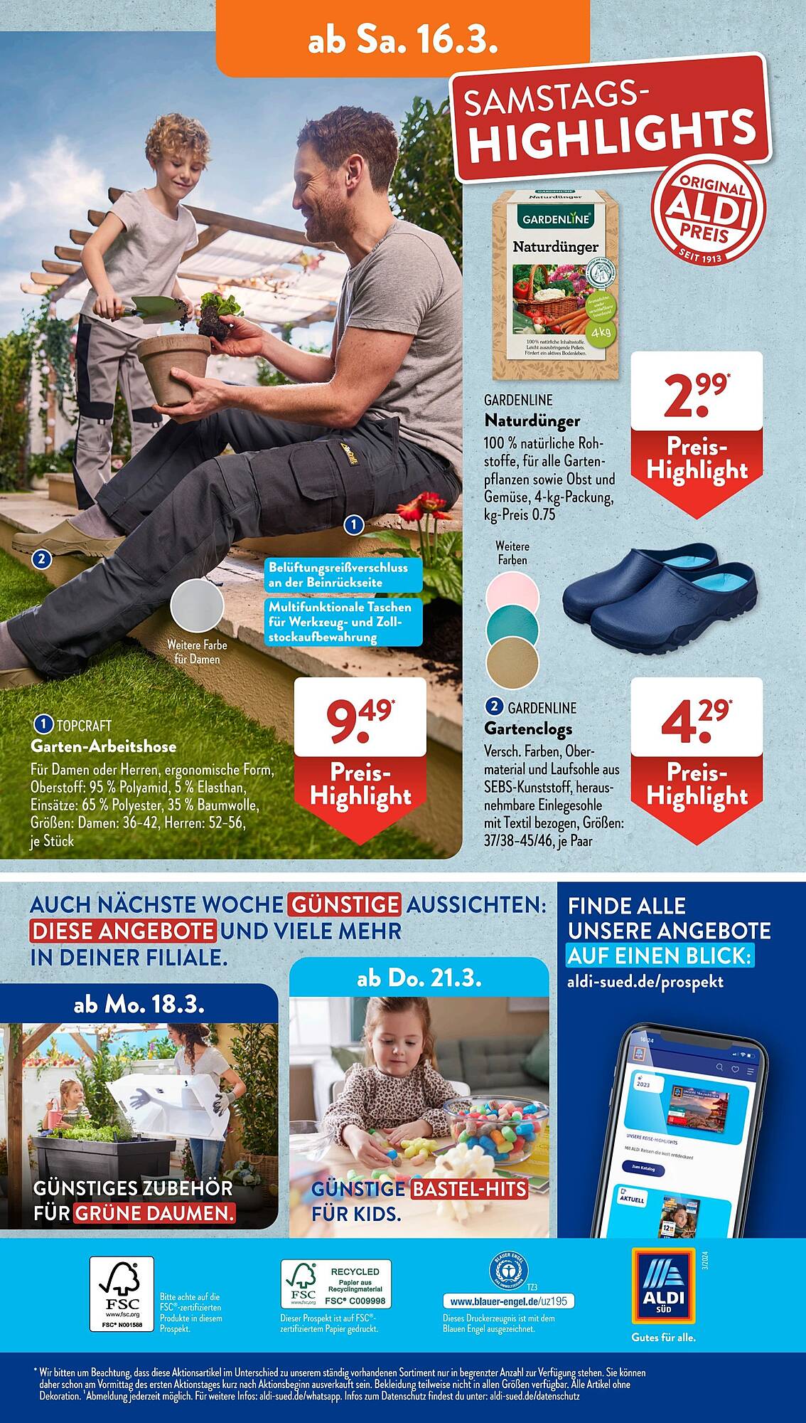 ALDI Süd Prospekt 11 – 16 Marsch 2024 Seite 28