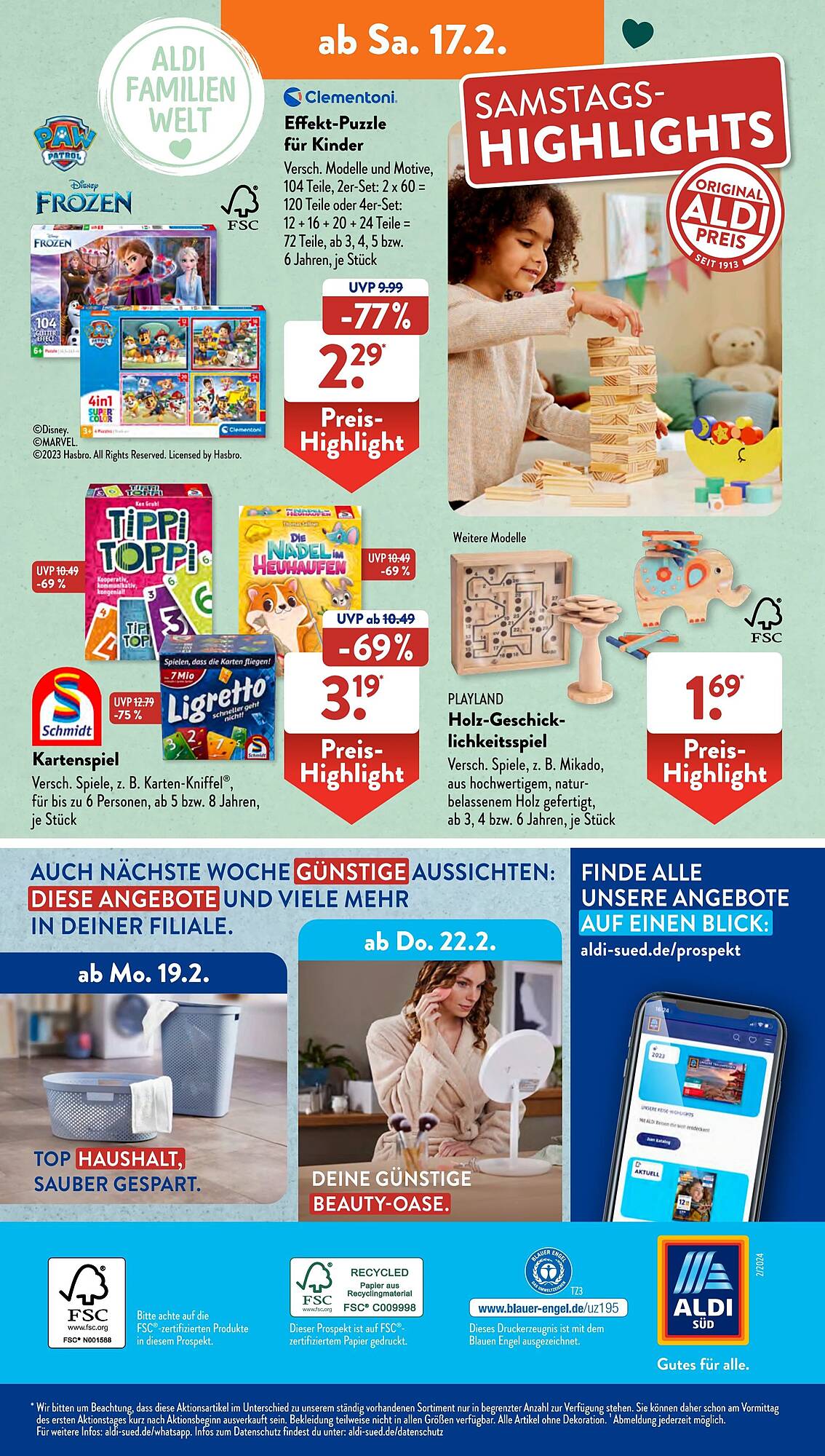 ALDI Süd Prospekt 12 – 17 Februar 2024 Seite 32