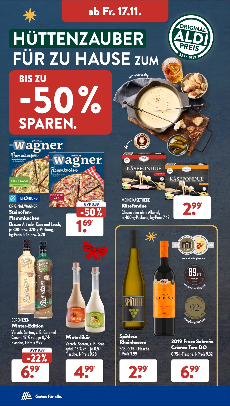 ALDI Süd Prospekt 13 – 18 November 2023 Seite 39