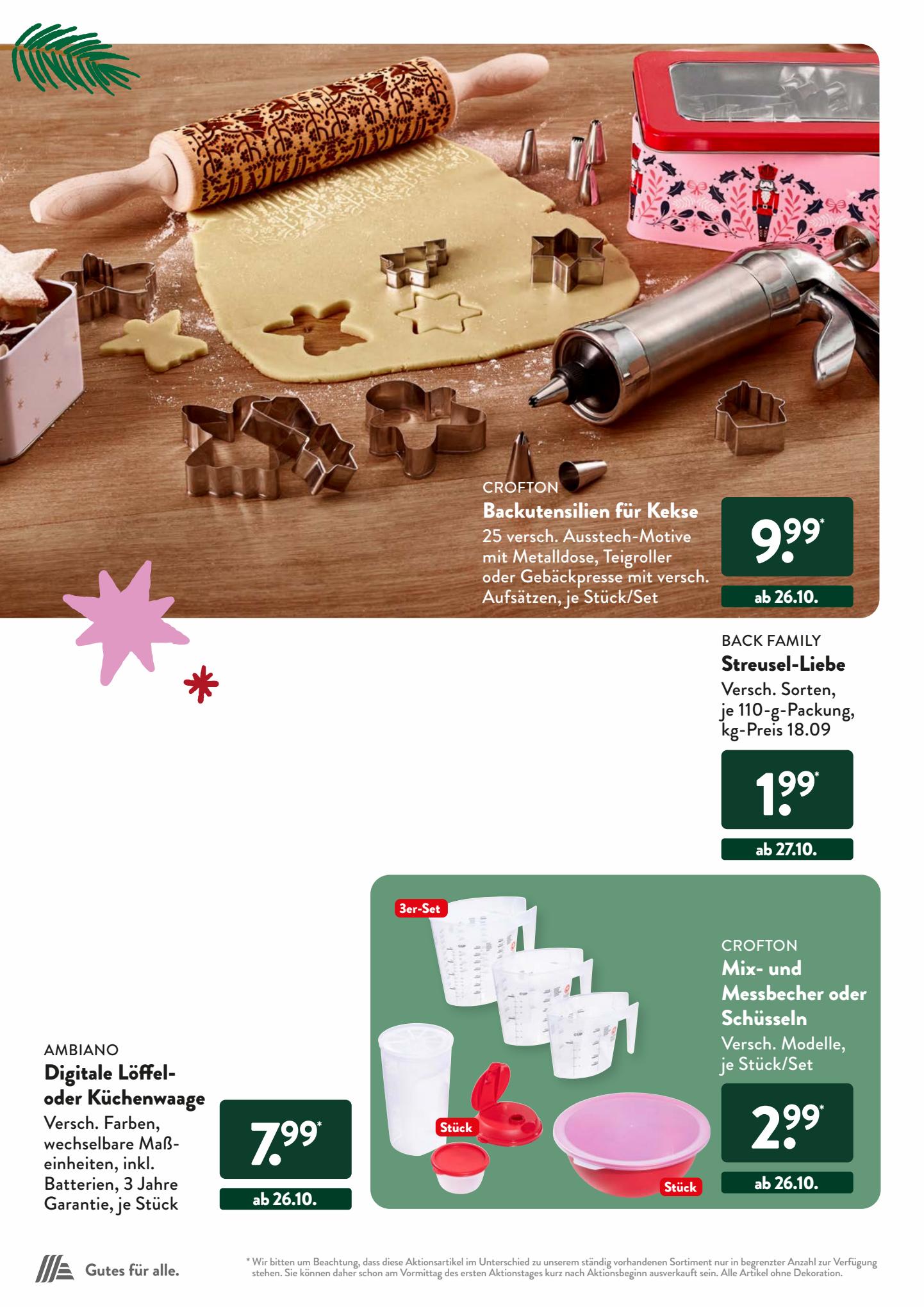 ALDI Süd Prospekt 13 Oct – 27 Nov 2023 Seite 26