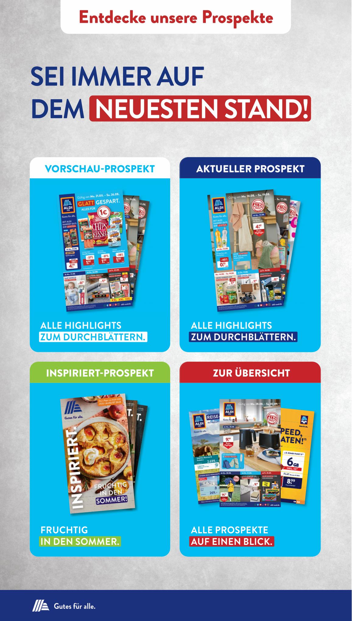 ALDI Süd Prospekt 14 – 31 August 2023 Seite 34