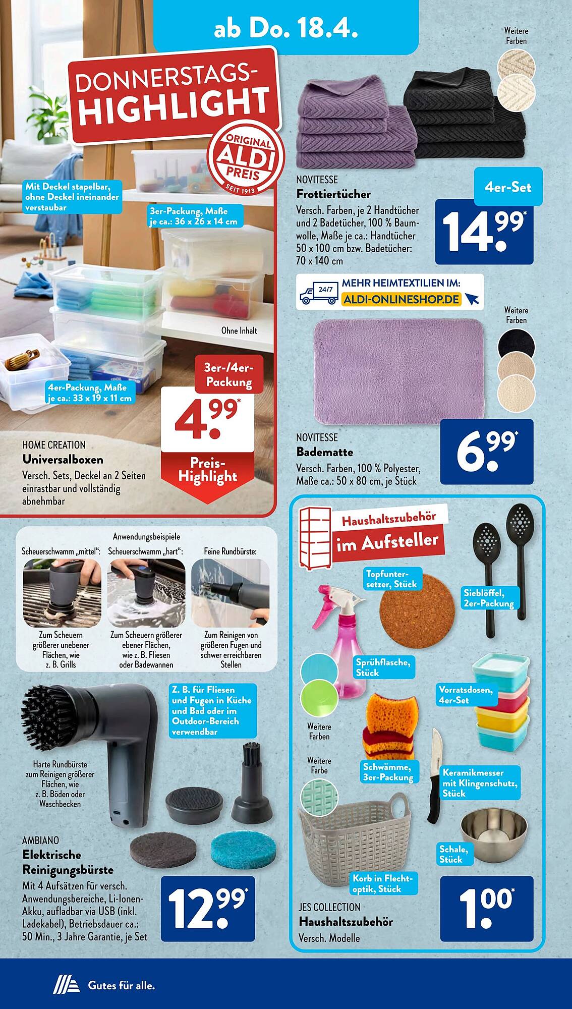 ALDI Süd Prospekt 15 – 20 April 2024 Seite 14