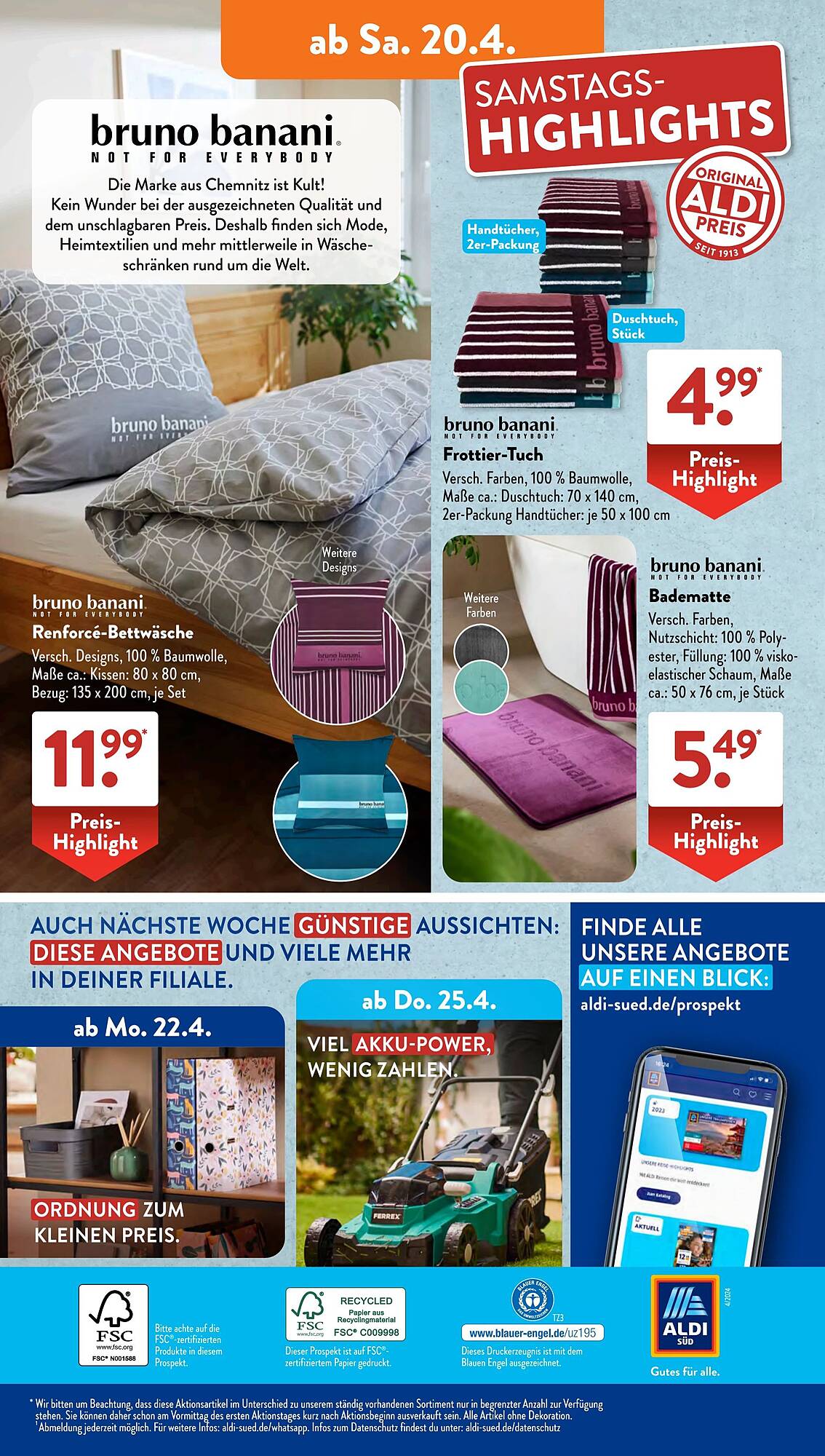 ALDI Süd Prospekt 15 – 20 April 2024 Seite 28