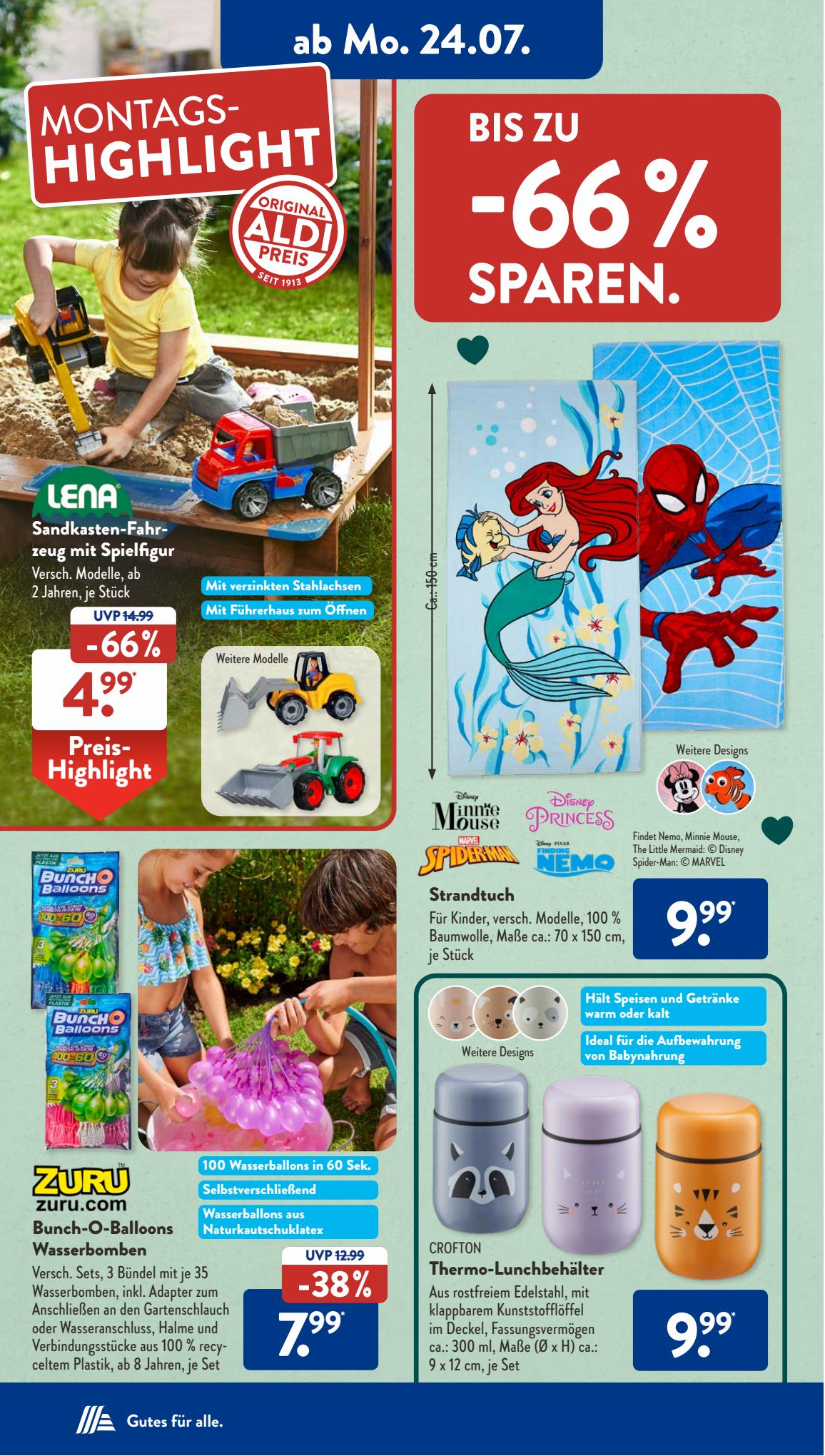 ALDI Süd Prospekt 17 – 29 Juli 2023 Seite 14