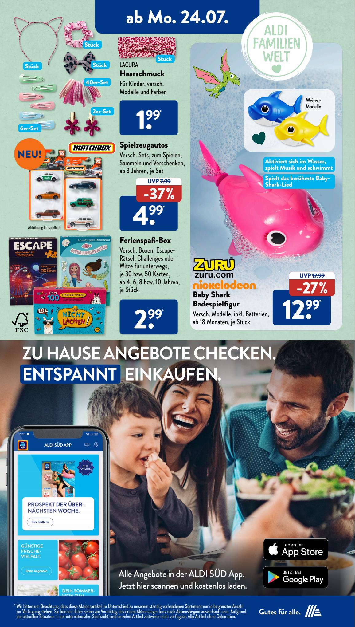 ALDI Süd Prospekt 17 – 29 Juli 2023 Seite 15