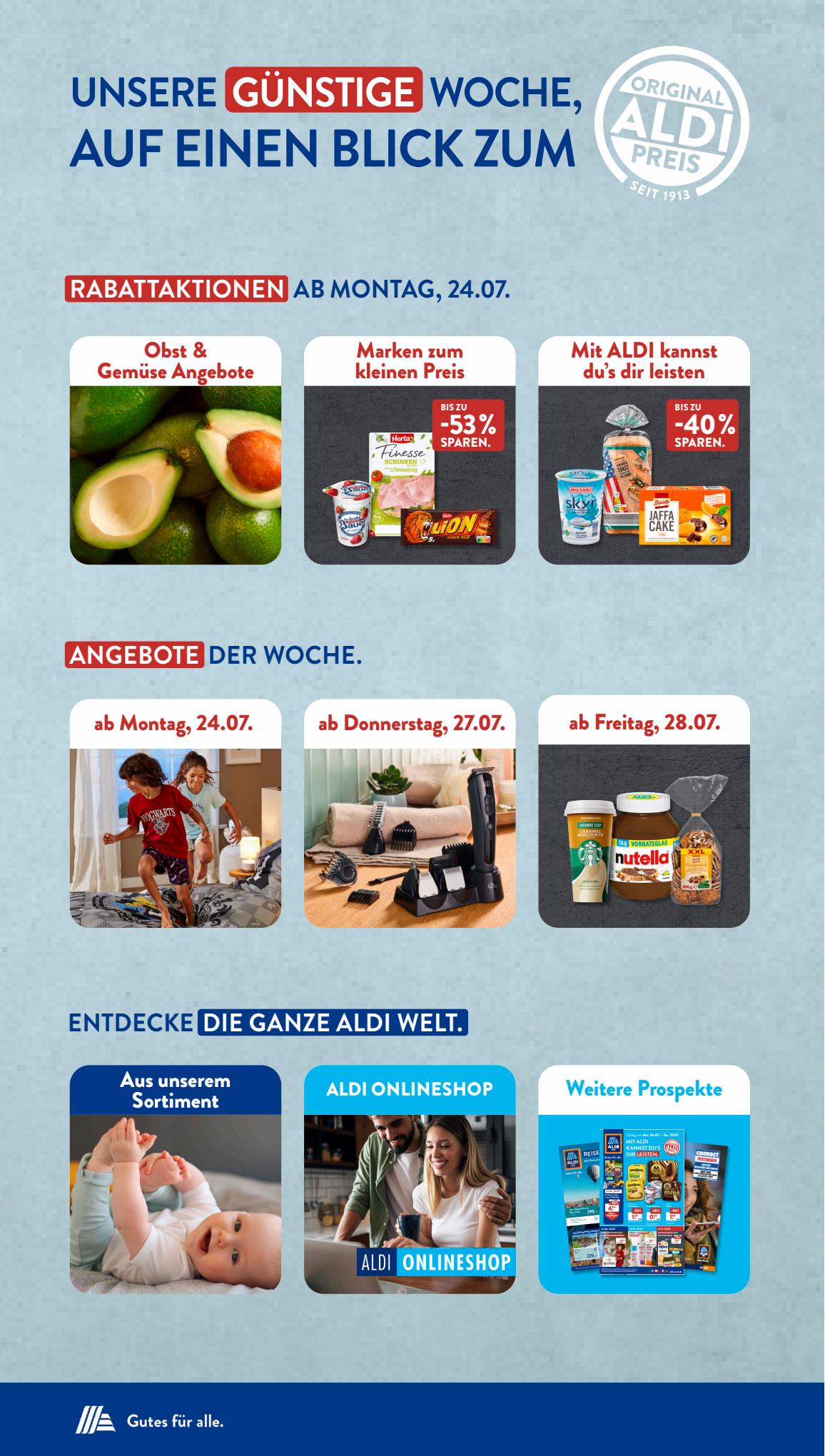 ALDI Süd Prospekt 17 – 29 Juli 2023 Seite 2