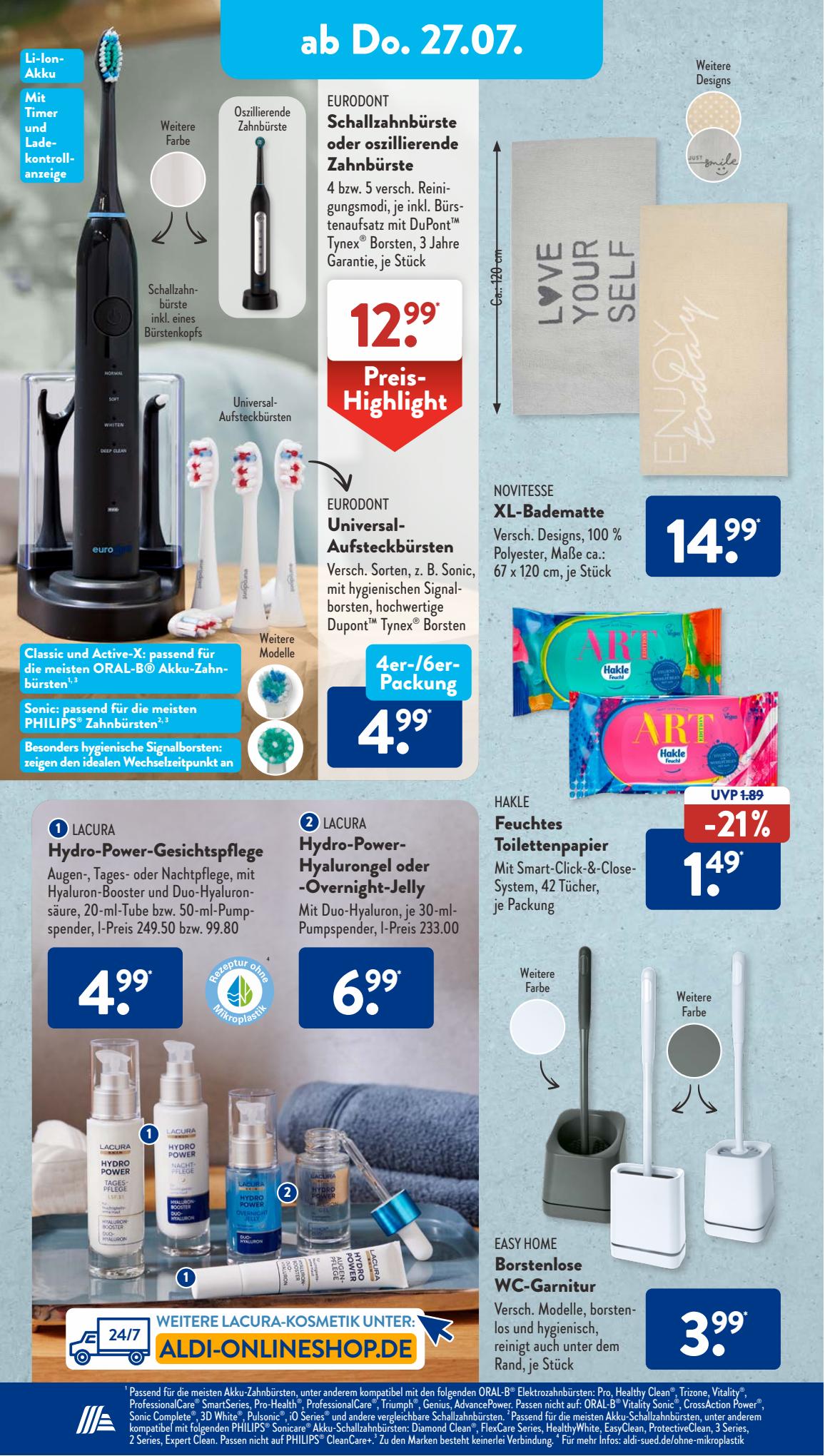 ALDI Süd Prospekt 17 – 29 Juli 2023 Seite 22