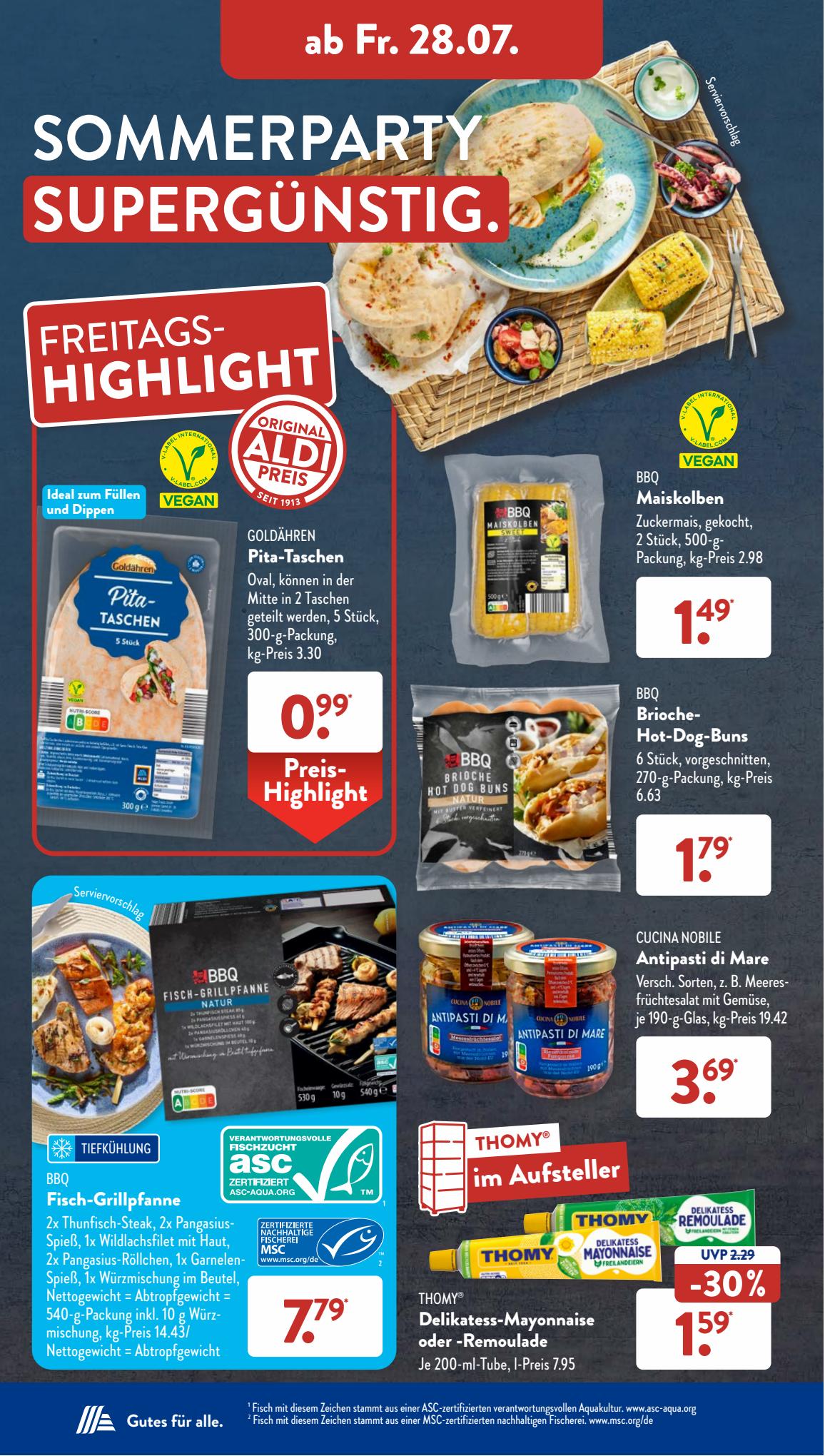 ALDI Süd Prospekt 17 – 29 Juli 2023 Seite 33