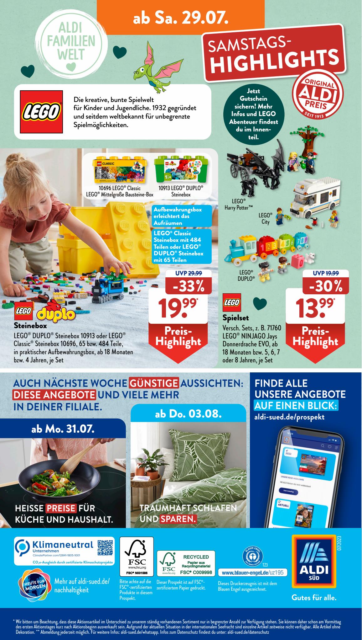 ALDI Süd Prospekt 17 – 29 Juli 2023 Seite 40