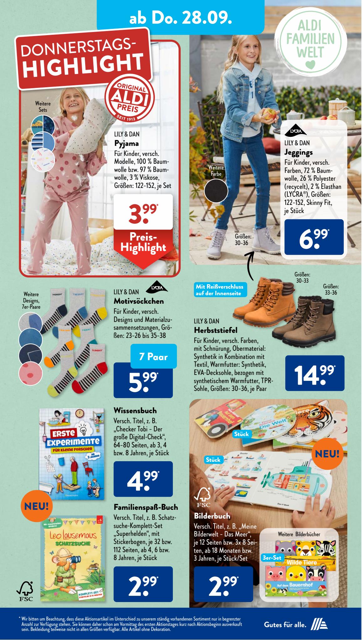 ALDI Süd Prospekt 17 – 30 September 2023 Seite 28