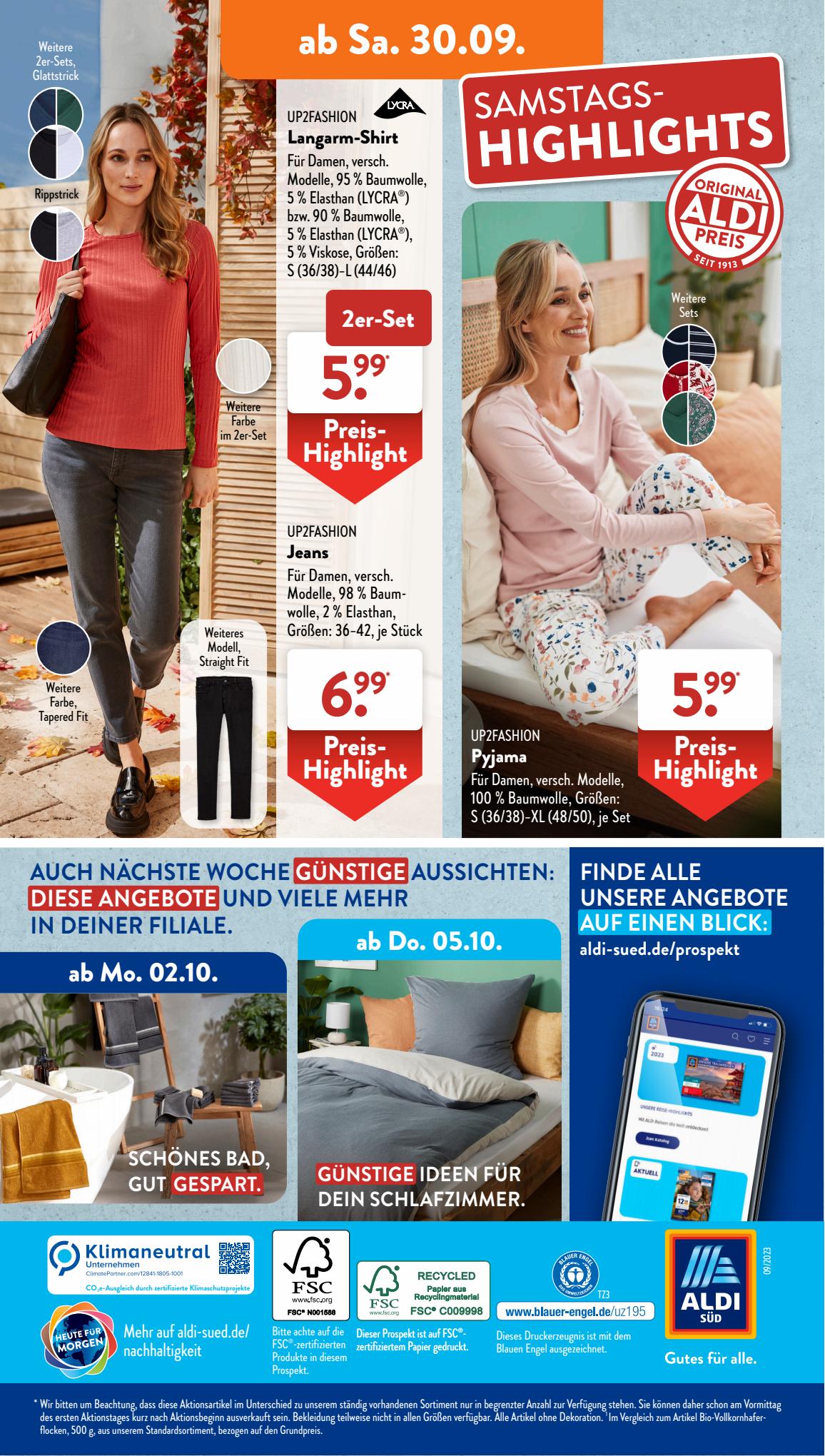 ALDI Süd Prospekt 17 – 30 September 2023 Seite 41