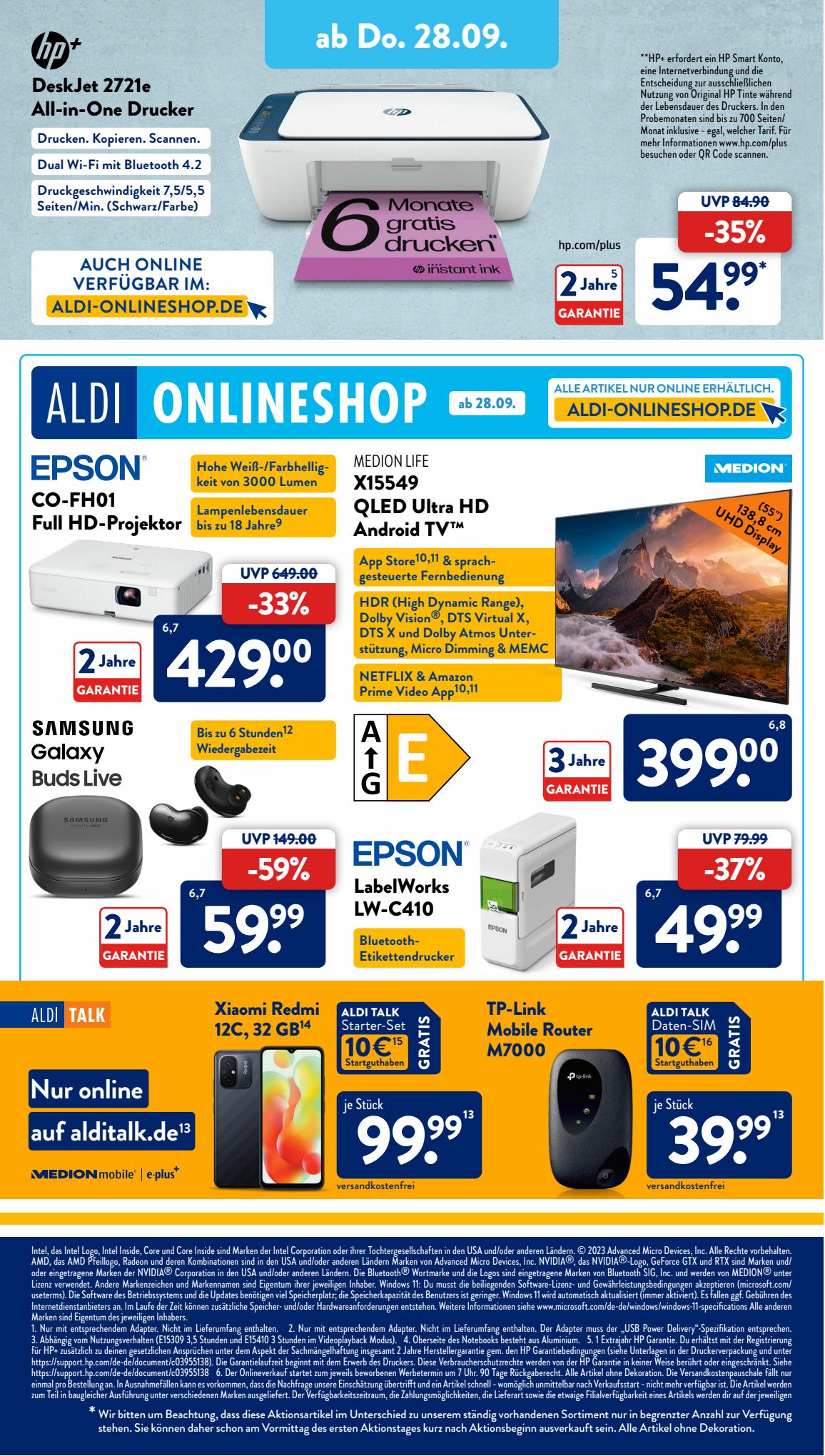 ALDI Süd Prospekt 17 – 30 September 2023 Seite 47