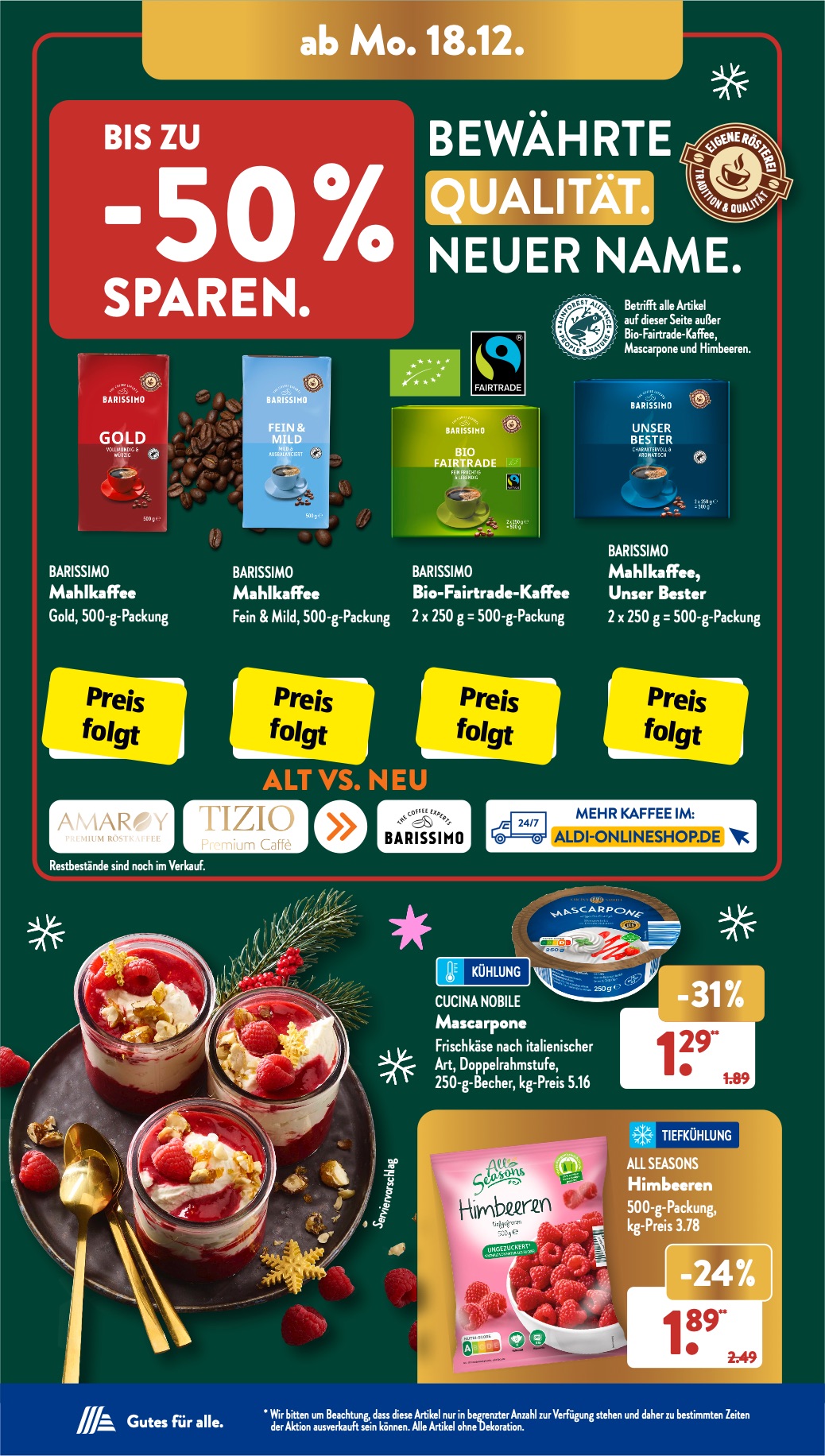 ALDI Süd Prospekt 18 – 23 Dezember 2023 Seite 12