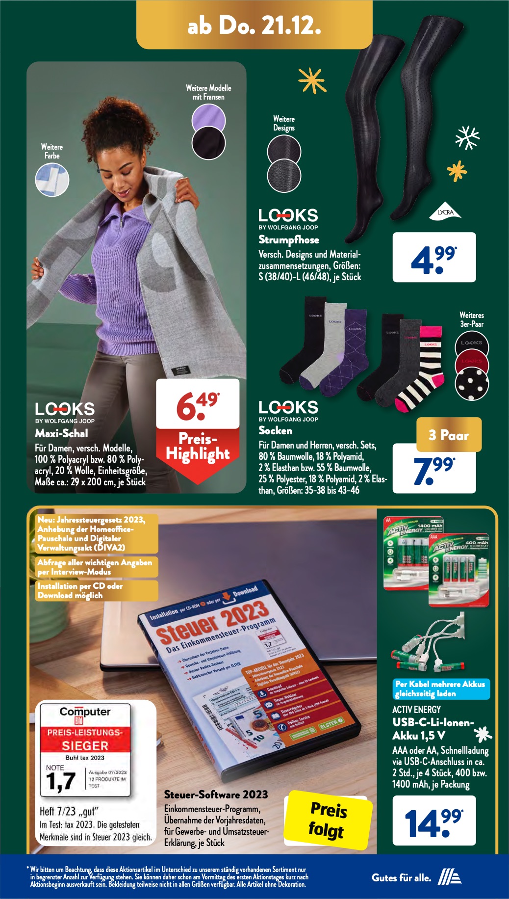 ALDI Süd Prospekt 18 – 23 Dezember 2023 Seite 34