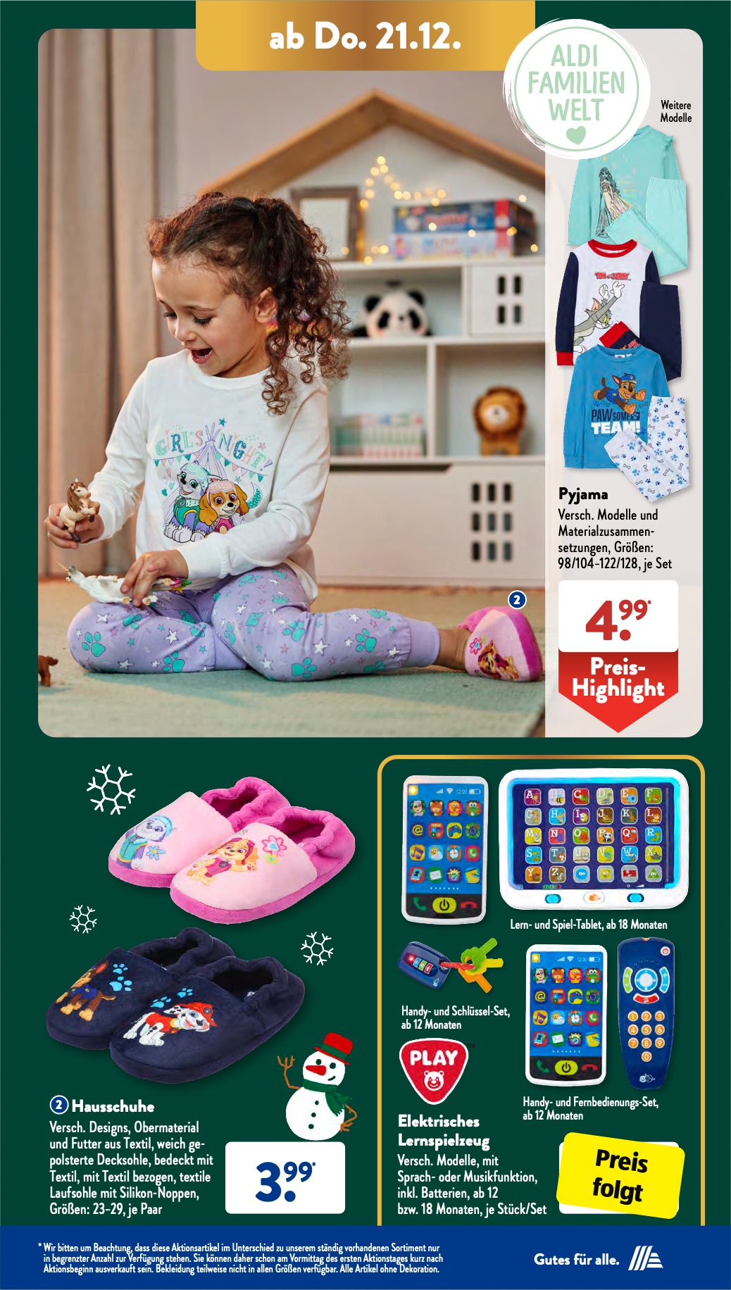 ALDI Süd Prospekt 18 – 23 Dezember 2023 Seite 38