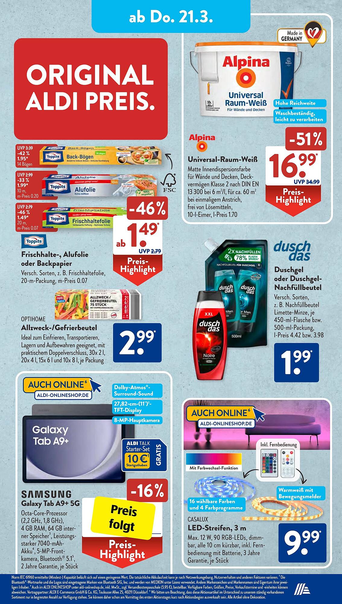 ALDI Süd Prospekt 18 – 23 Marsch 2024 Seite 12