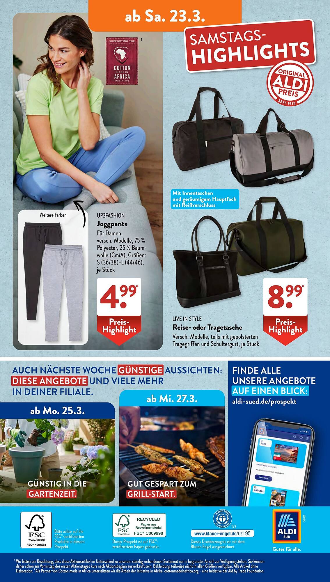ALDI Süd Prospekt 18 – 23 Marsch 2024 Seite 24