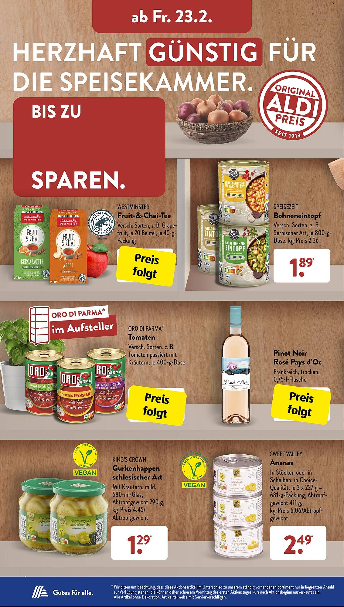 ALDI Süd Prospekt 19 – 24 Februar 2024 Seite 23