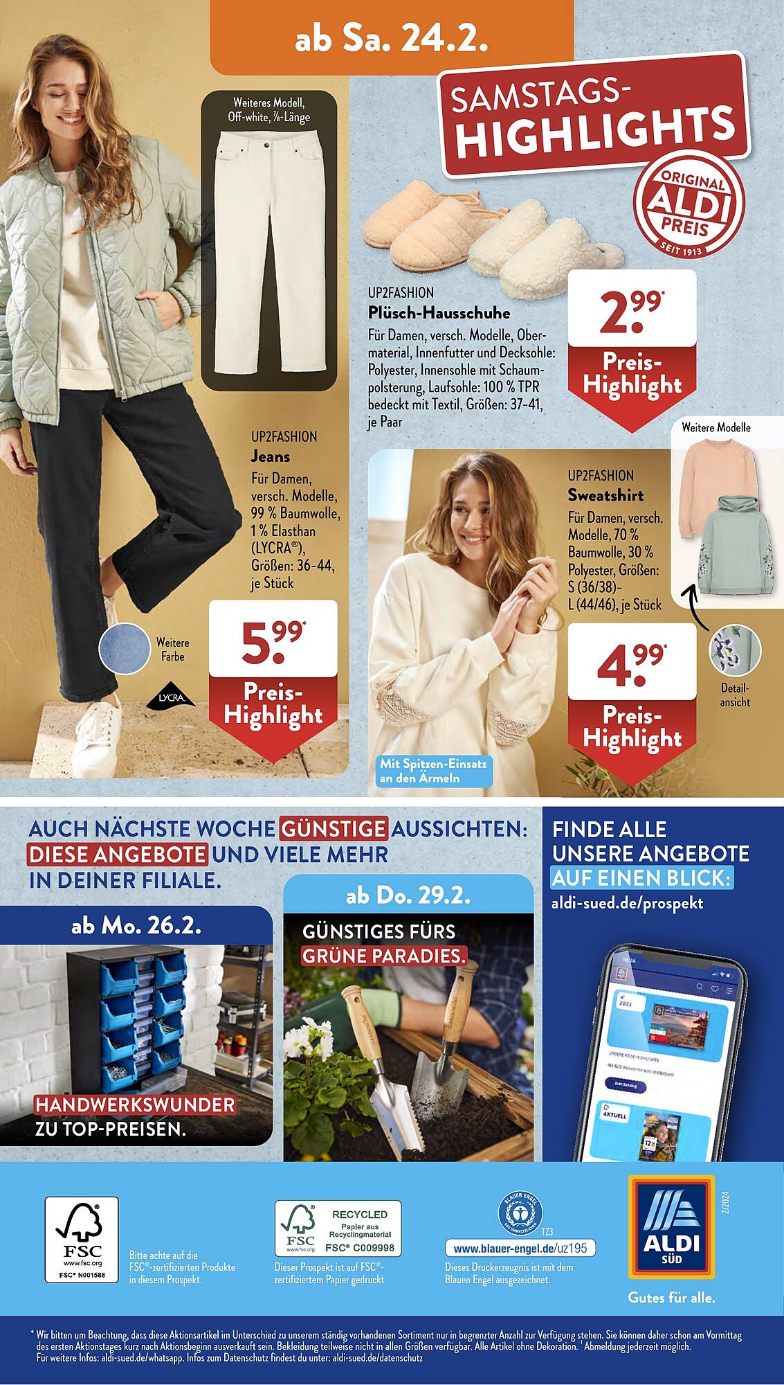 ALDI Süd Prospekt 19 – 24 Februar 2024 Seite 30
