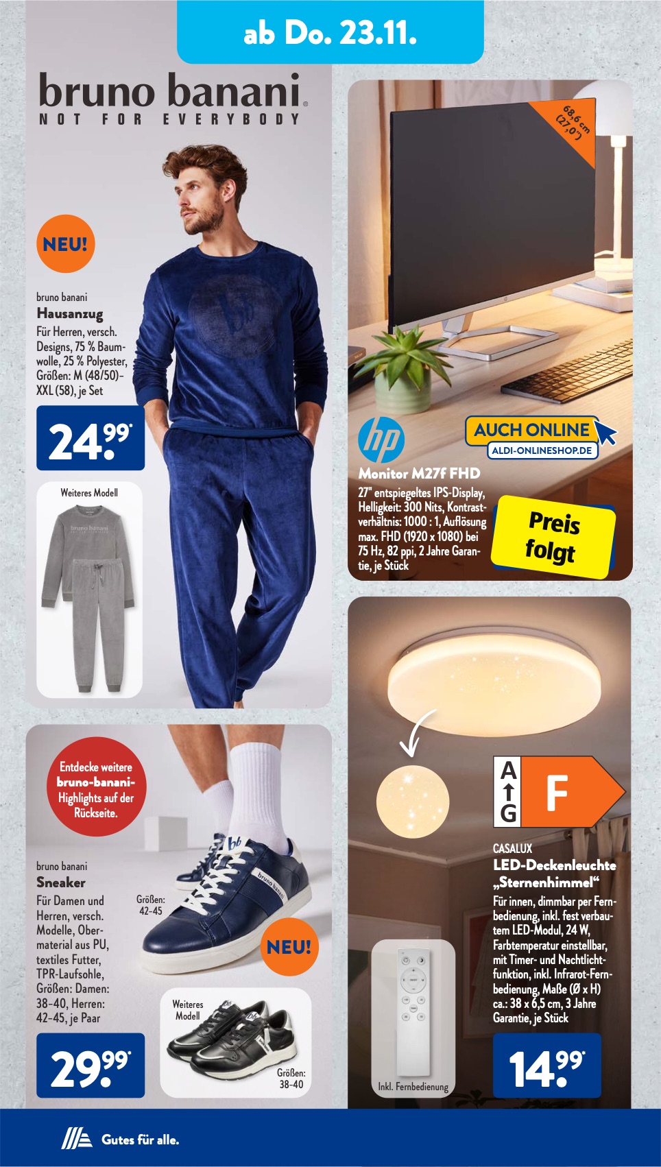 ALDI Süd Prospekt 20 – 25 November 2023 Seite 15