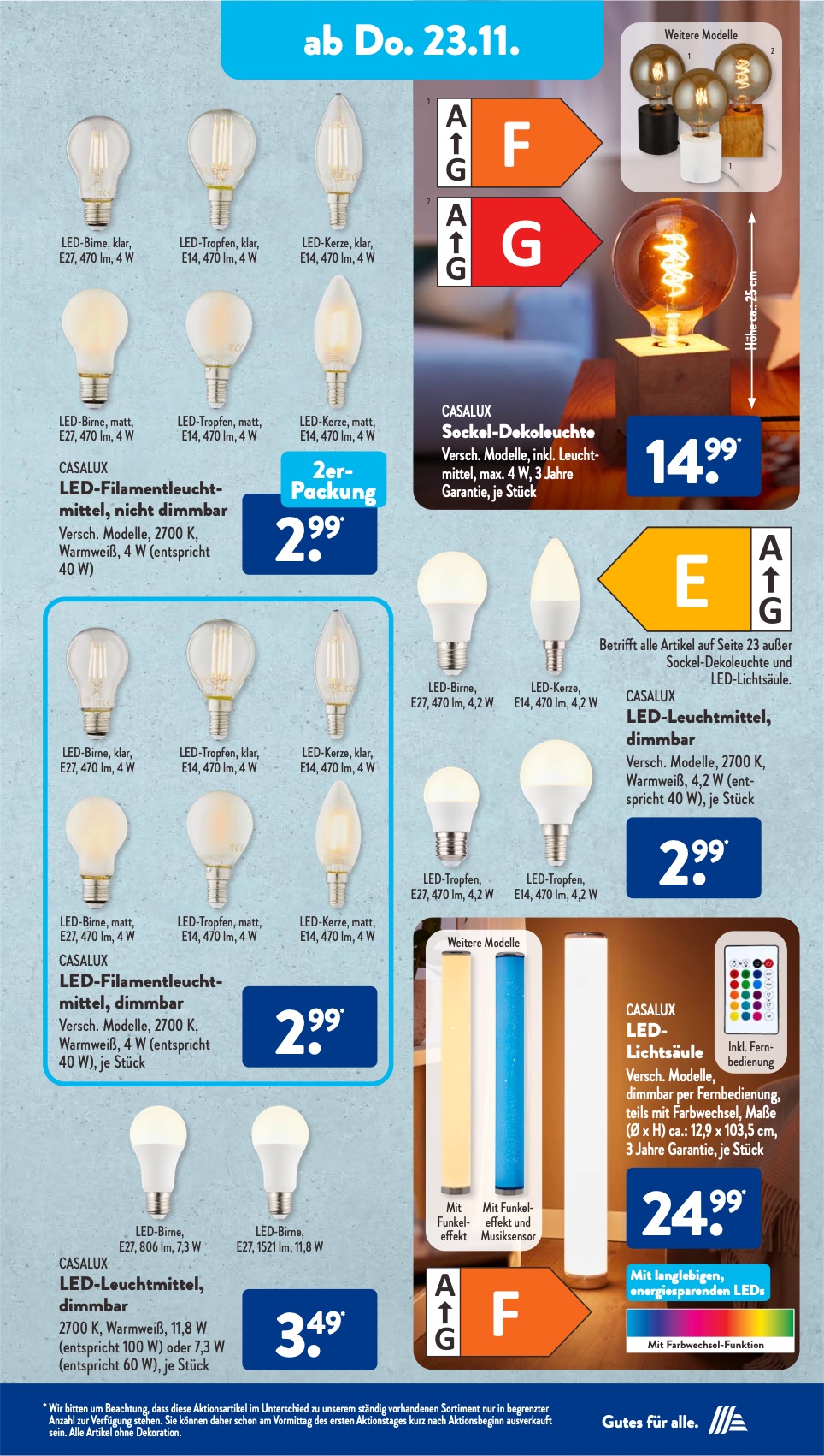 ALDI Süd Prospekt 20 – 25 November 2023 Seite 16