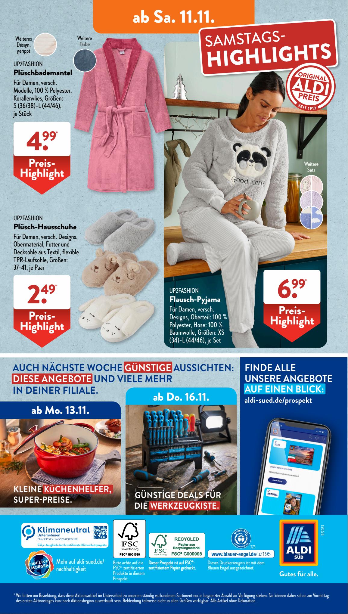ALDI Süd Prospekt 22 – 25 October 2023 Seite 31