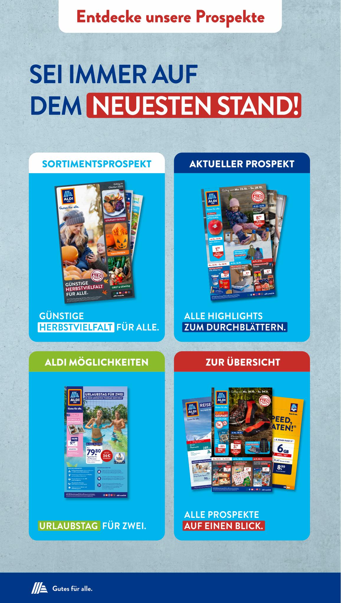 ALDI Süd Prospekt 22 – 25 October 2023 Seite 40