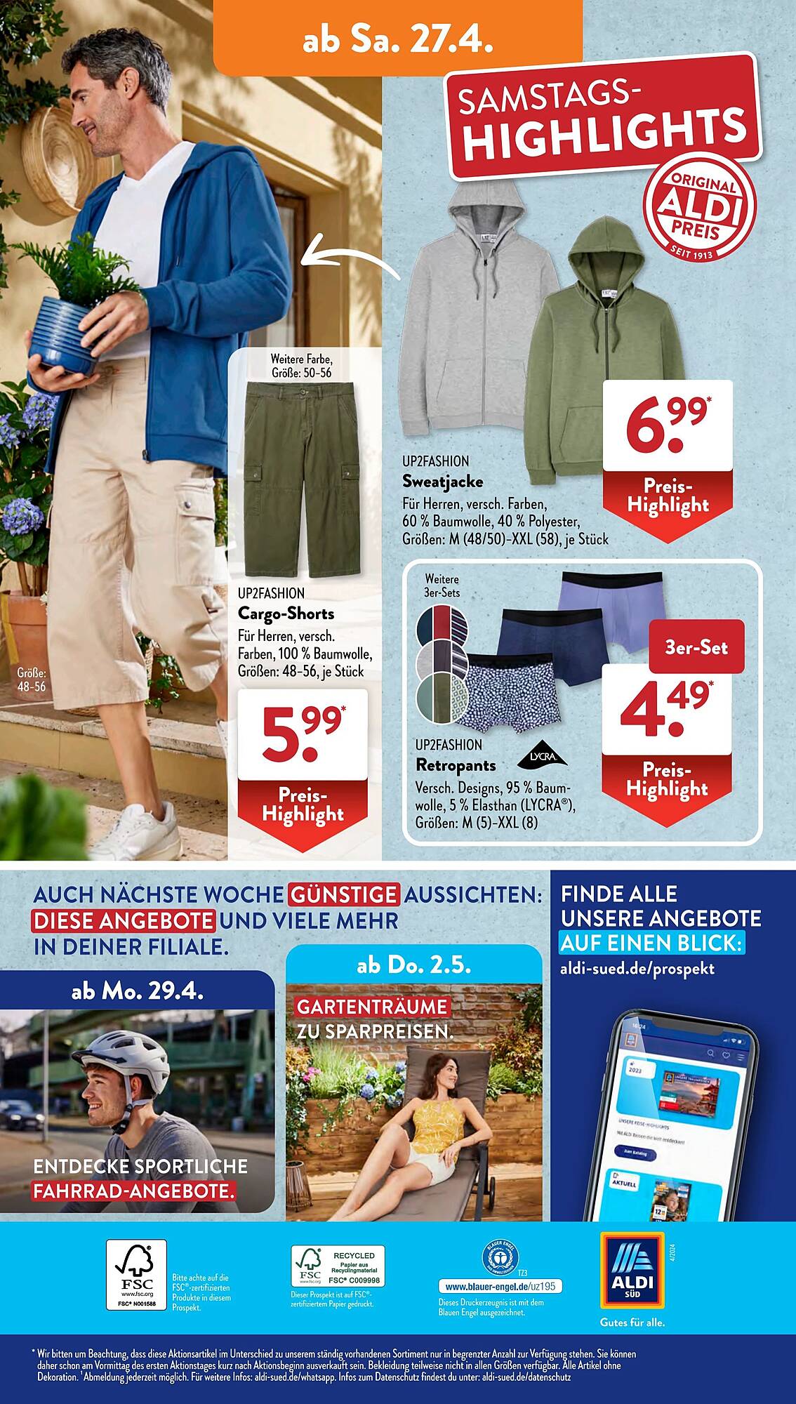 ALDI Süd Prospekt 22 – 27 April 2024 Seite 31