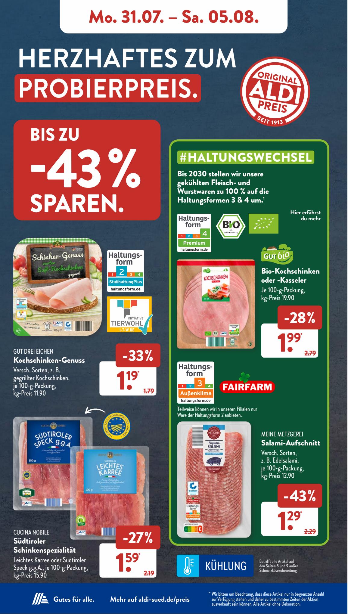 ALDI Süd Prospekt 23 – 26 Juli 2023 Seite 10