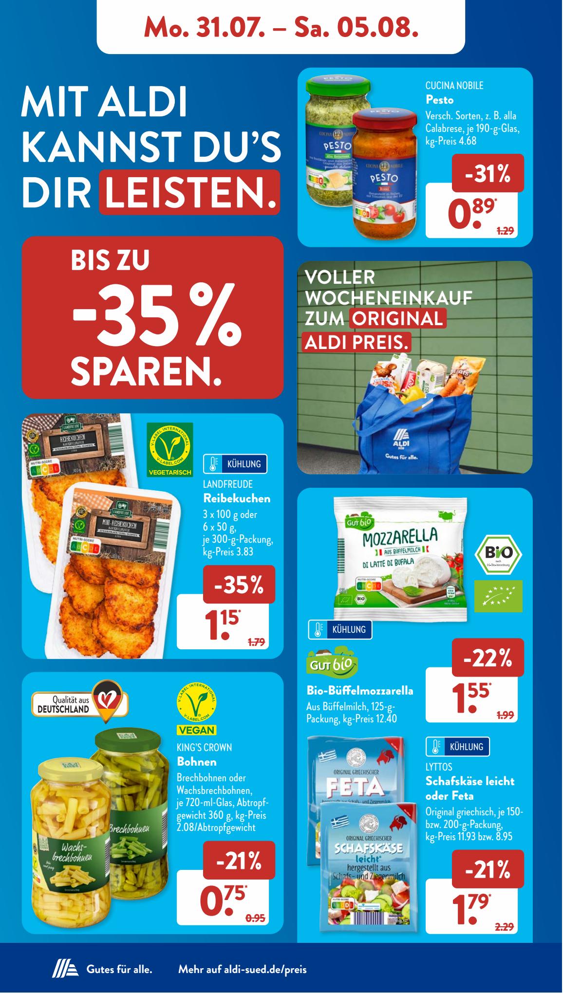 ALDI Süd Prospekt 23 – 26 Juli 2023 Seite 12