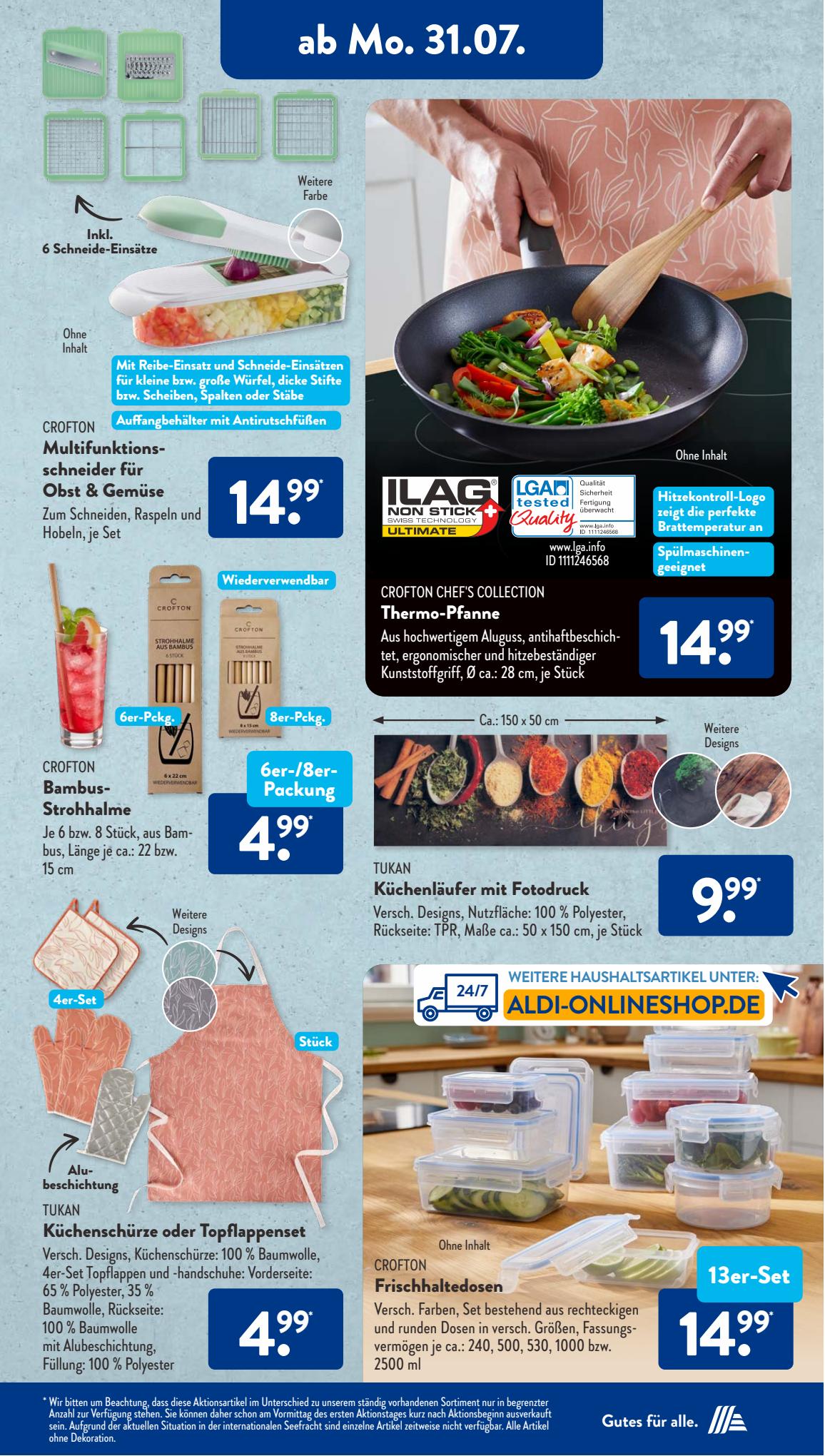 ALDI Süd Prospekt 23 – 26 Juli 2023 Seite 17