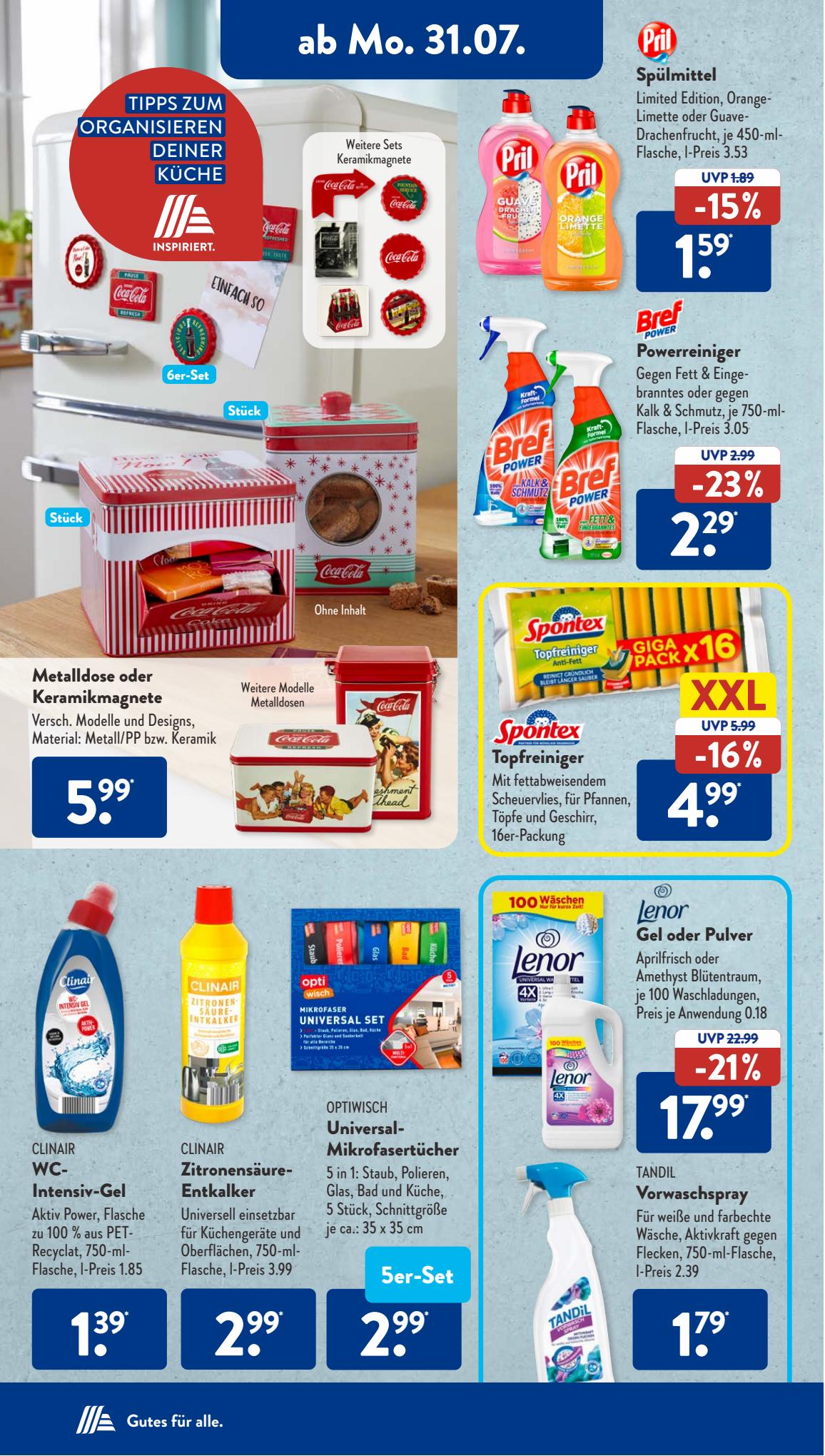 ALDI Süd Prospekt 23 – 26 Juli 2023 Seite 18