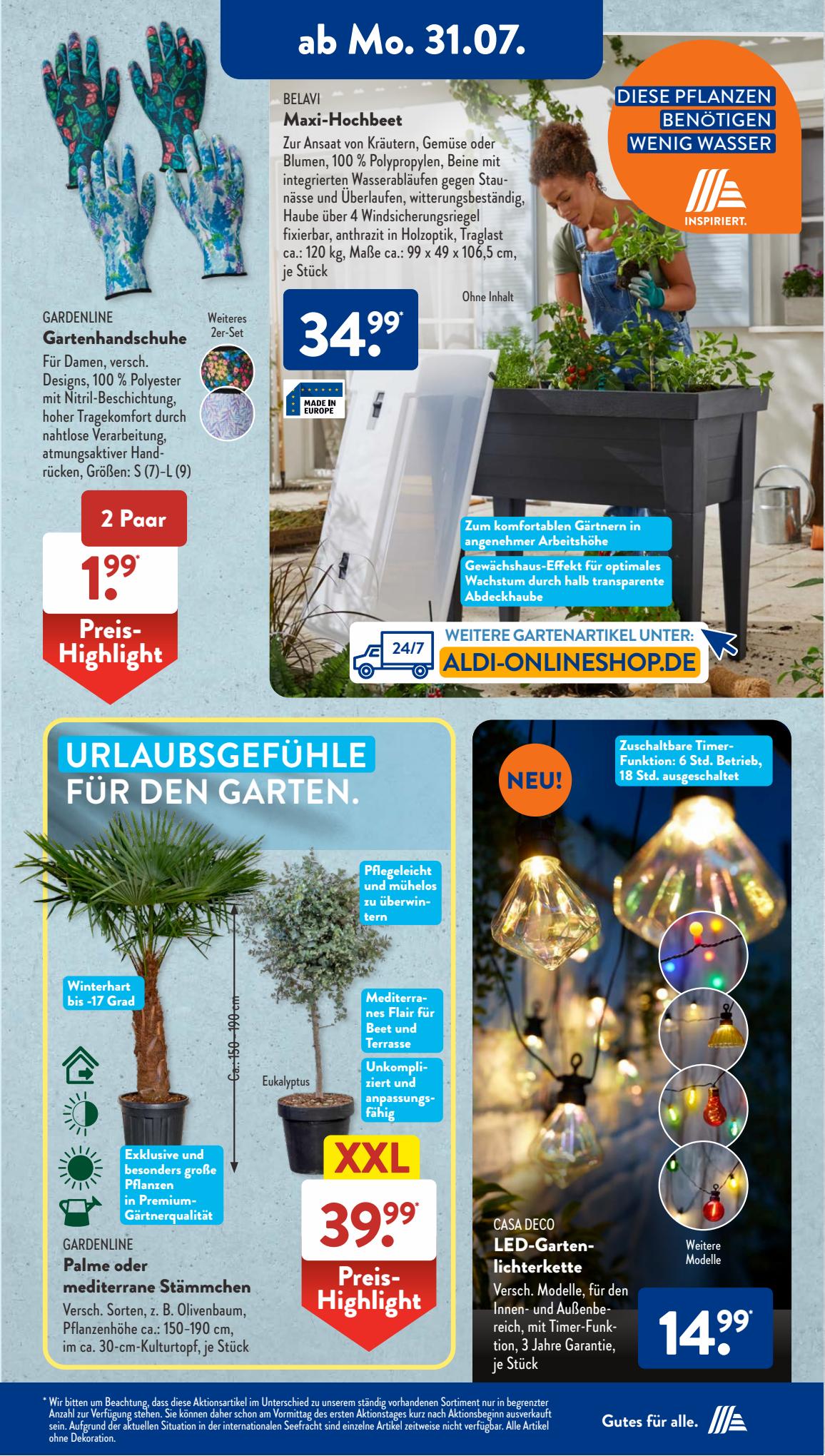 ALDI Süd Prospekt 23 – 26 Juli 2023 Seite 19