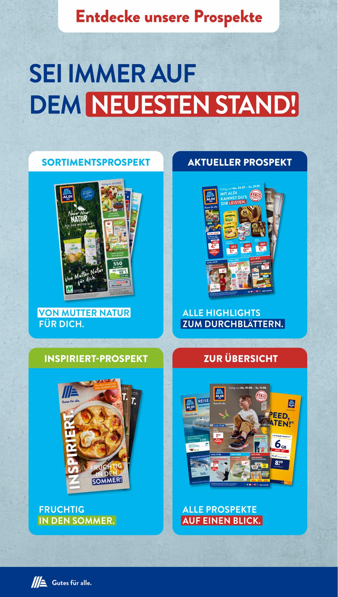 ALDI Süd Prospekt 23 – 26 Juli 2023 Seite 46