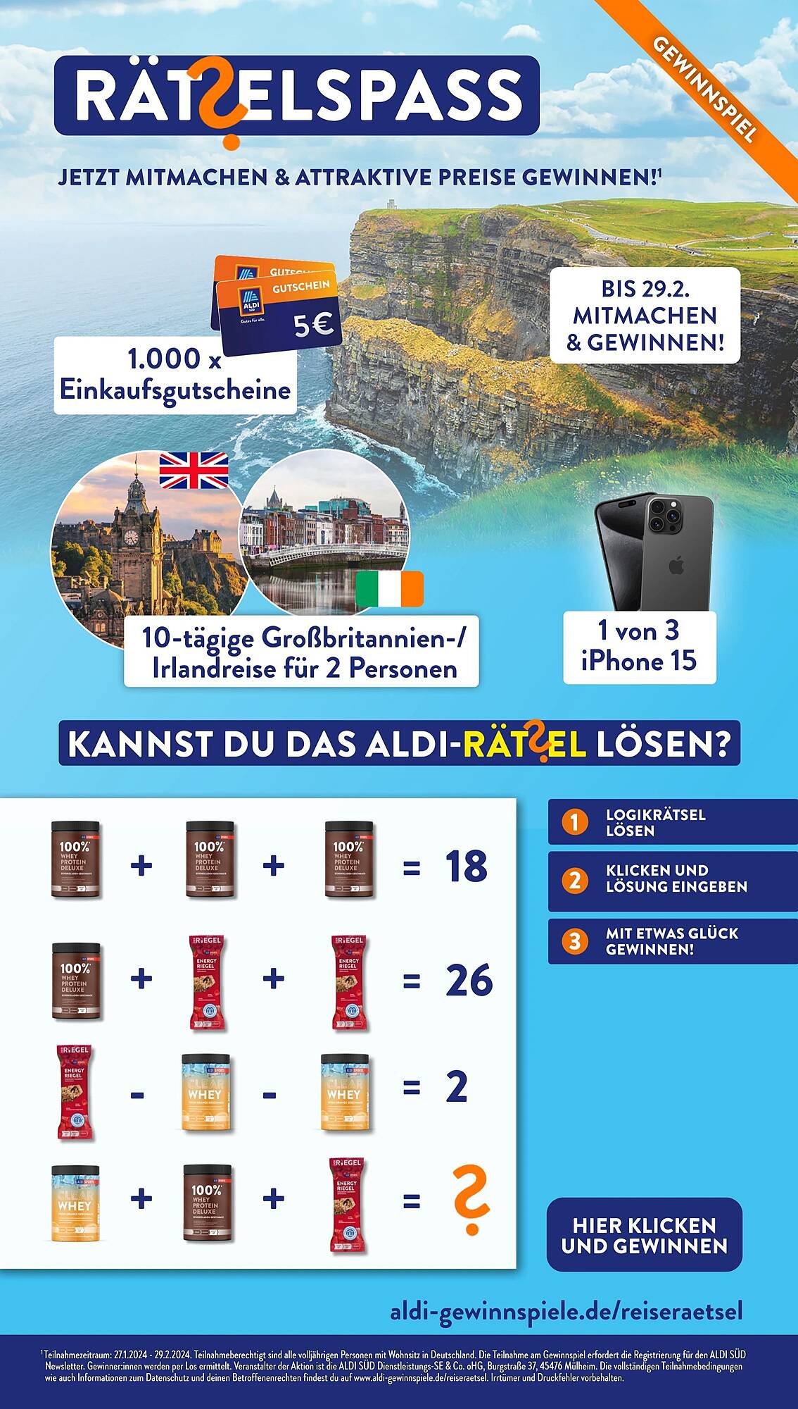 ALDI Süd Prospekt 26 Feb – 2 Mar 2024 Seite 16