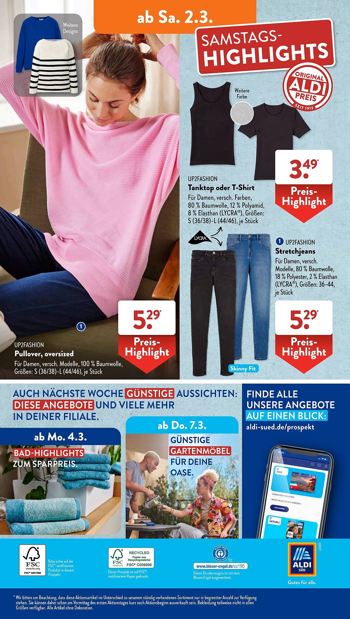 ALDI Süd Prospekt 26 Feb – 2 Mar 2024 Seite 33