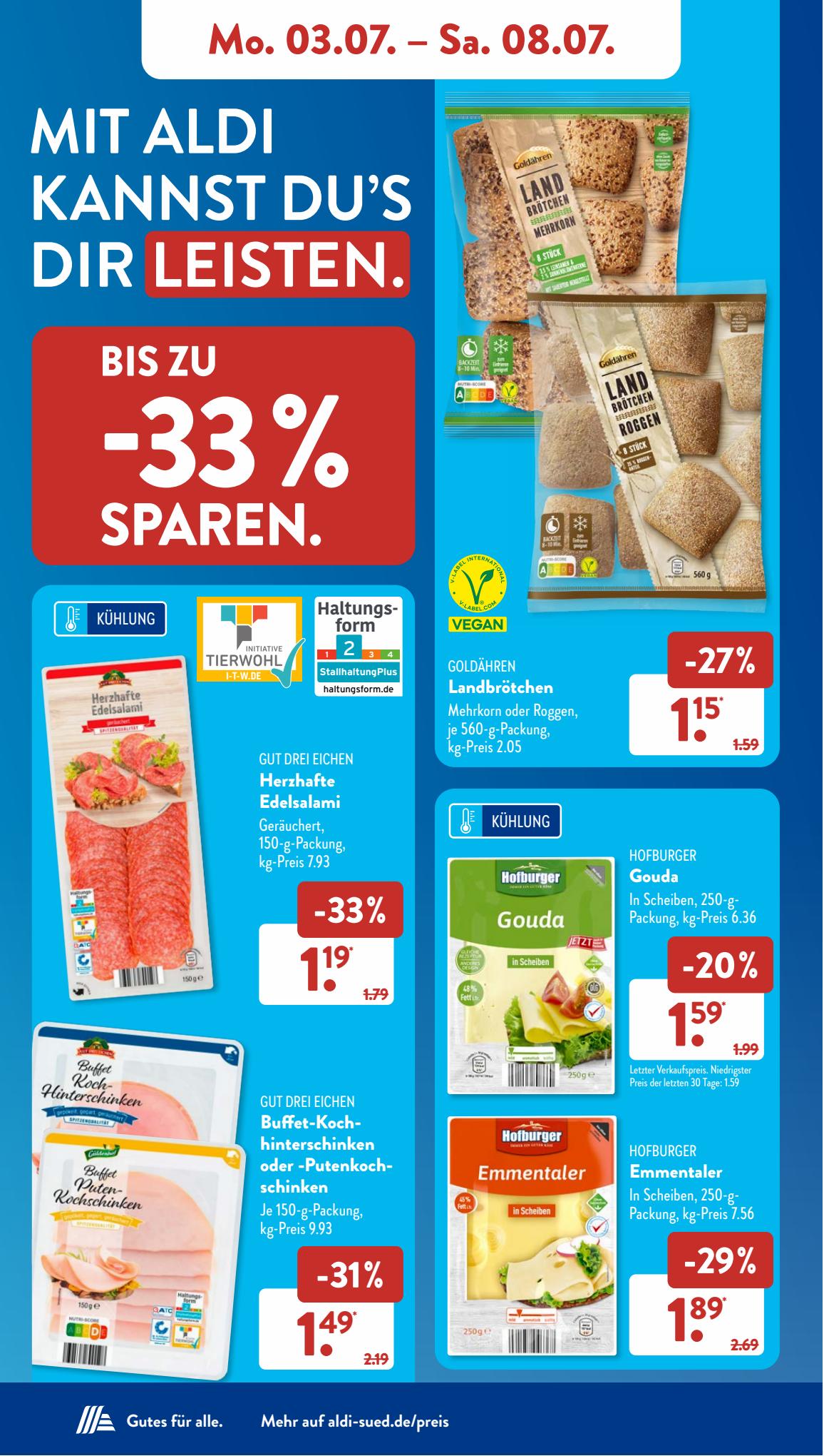 ALDI Süd Prospekt 26 Juni – 8 Juli 2023 Seite 10