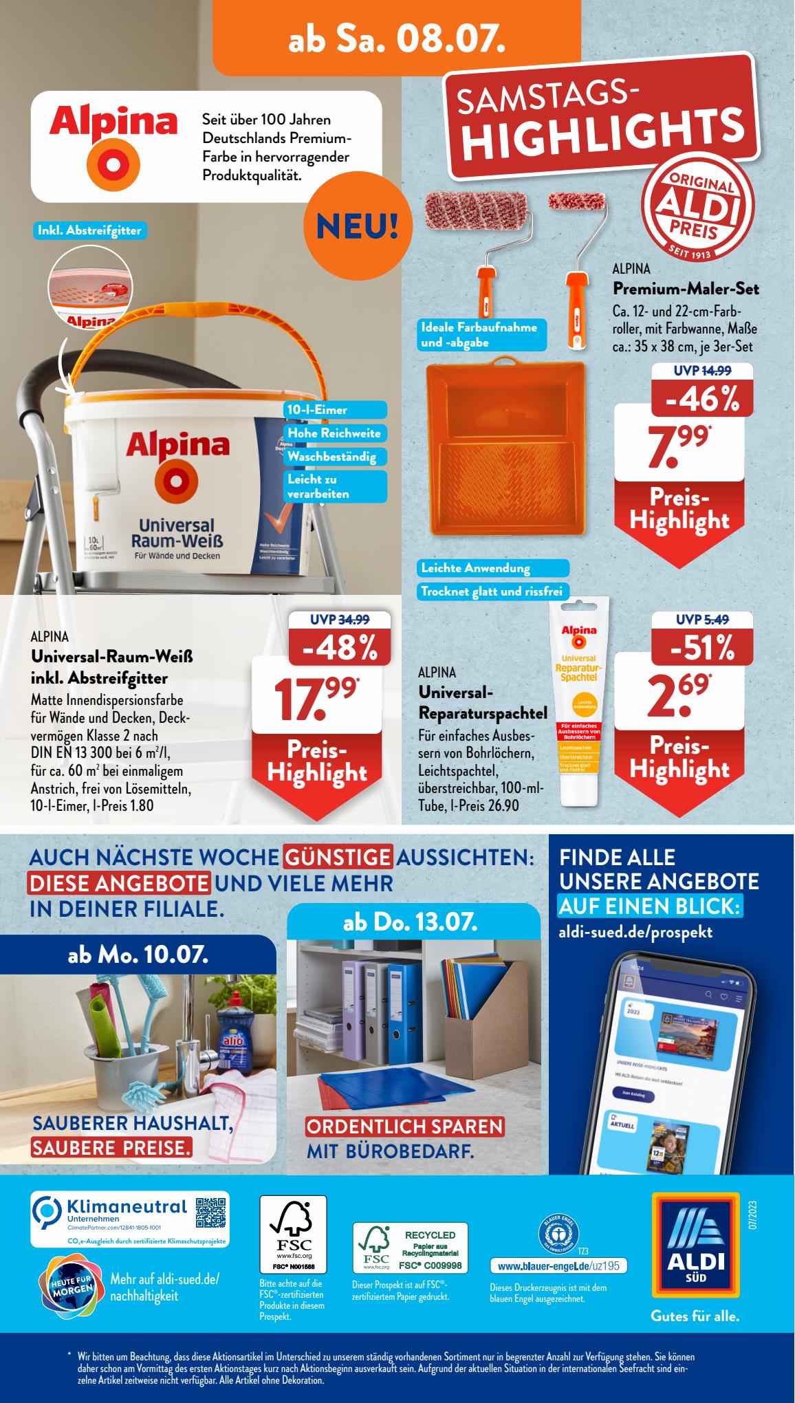 ALDI Süd Prospekt 26 Juni – 8 Juli 2023 Seite 35